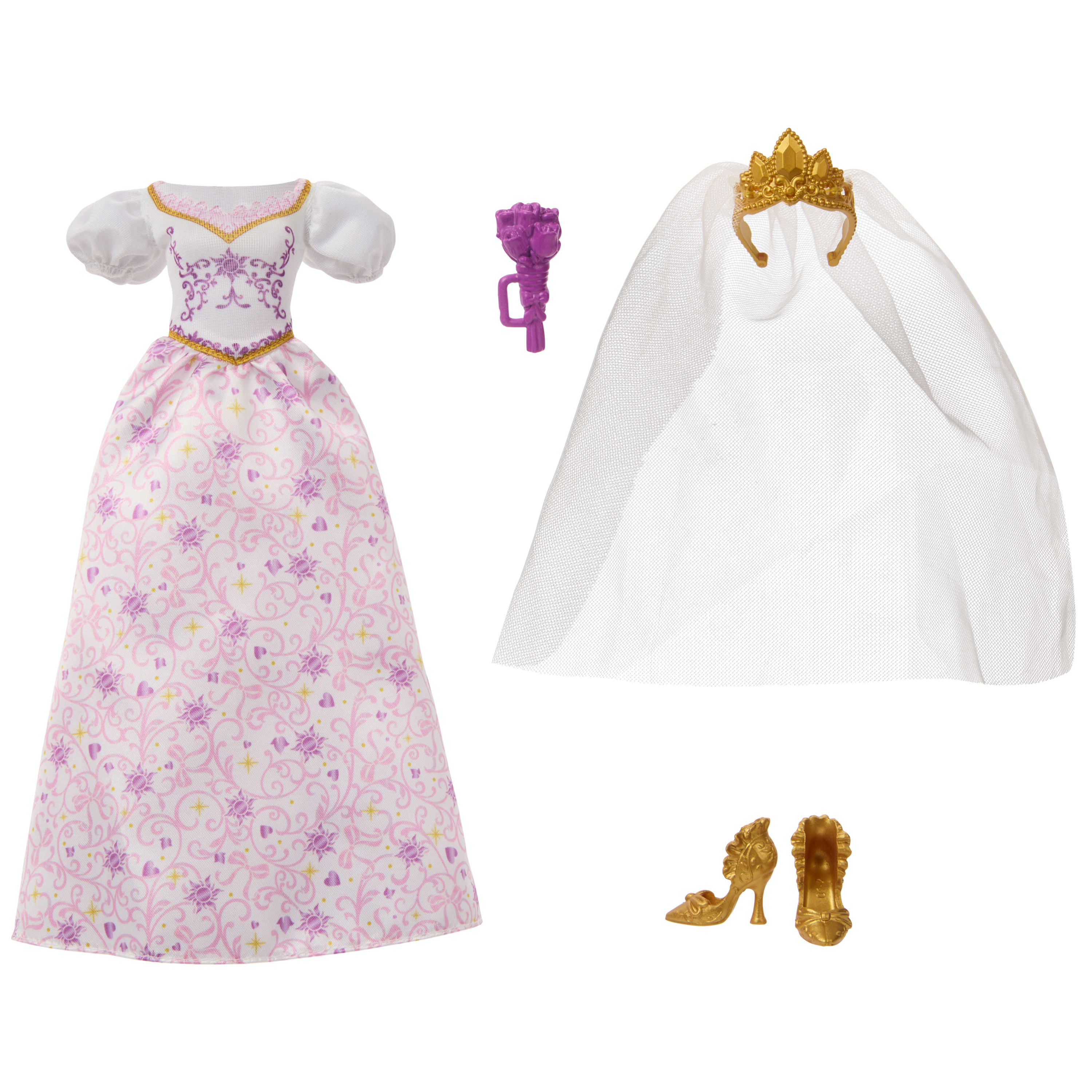 Disney Princess ENCHANTED STORIES Rapunzel Wedding Dress