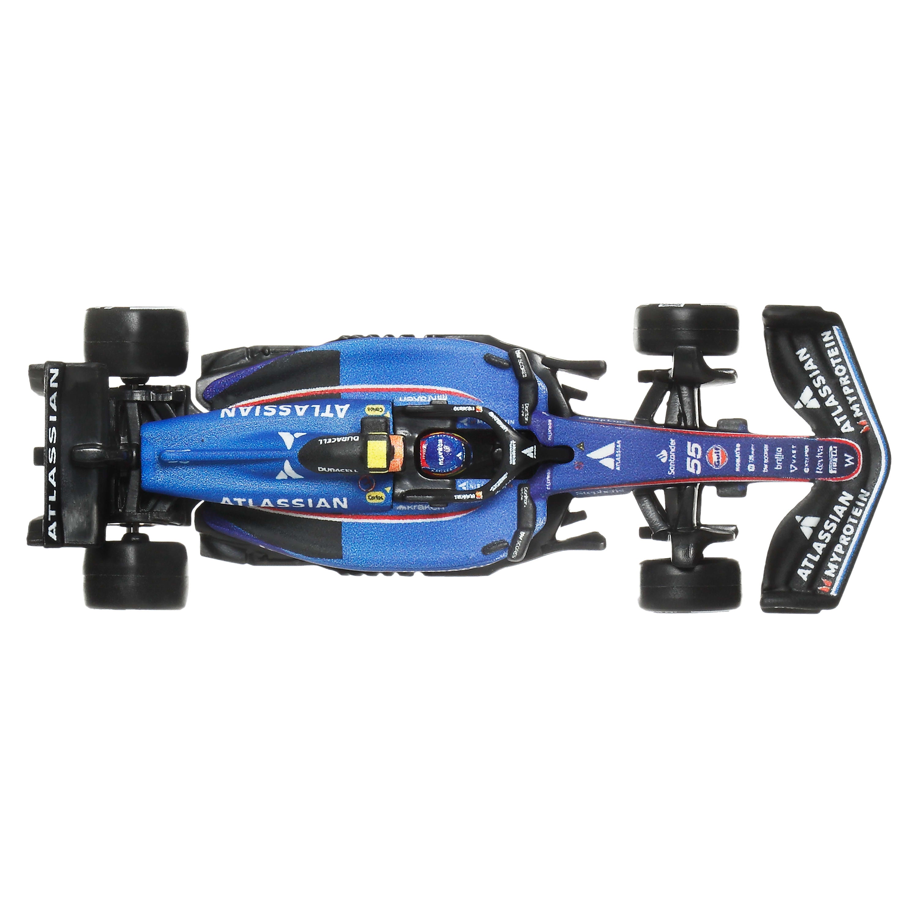 Hot Wheels Premium F1 Atlassian Williams Racing: Sainz & Albon