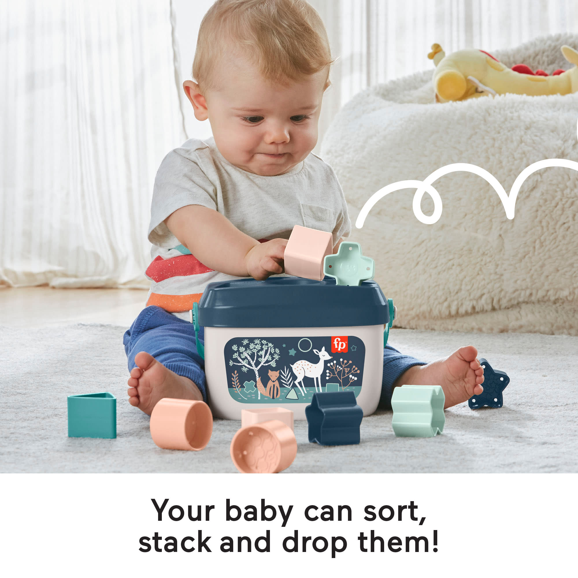 Safety Second First Blocks Baby's First Blocks | Mattel