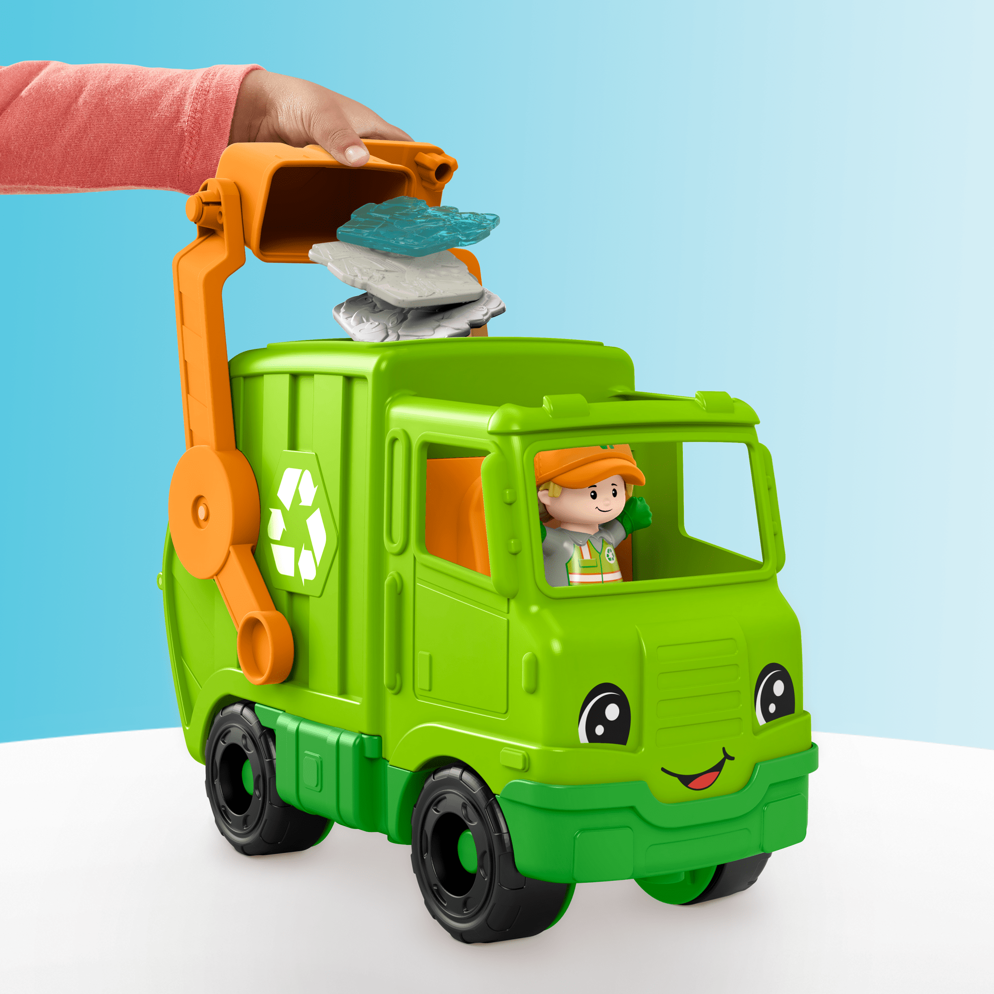 Le Camion de Recyclage Little People Fisher Price : King Jouet France