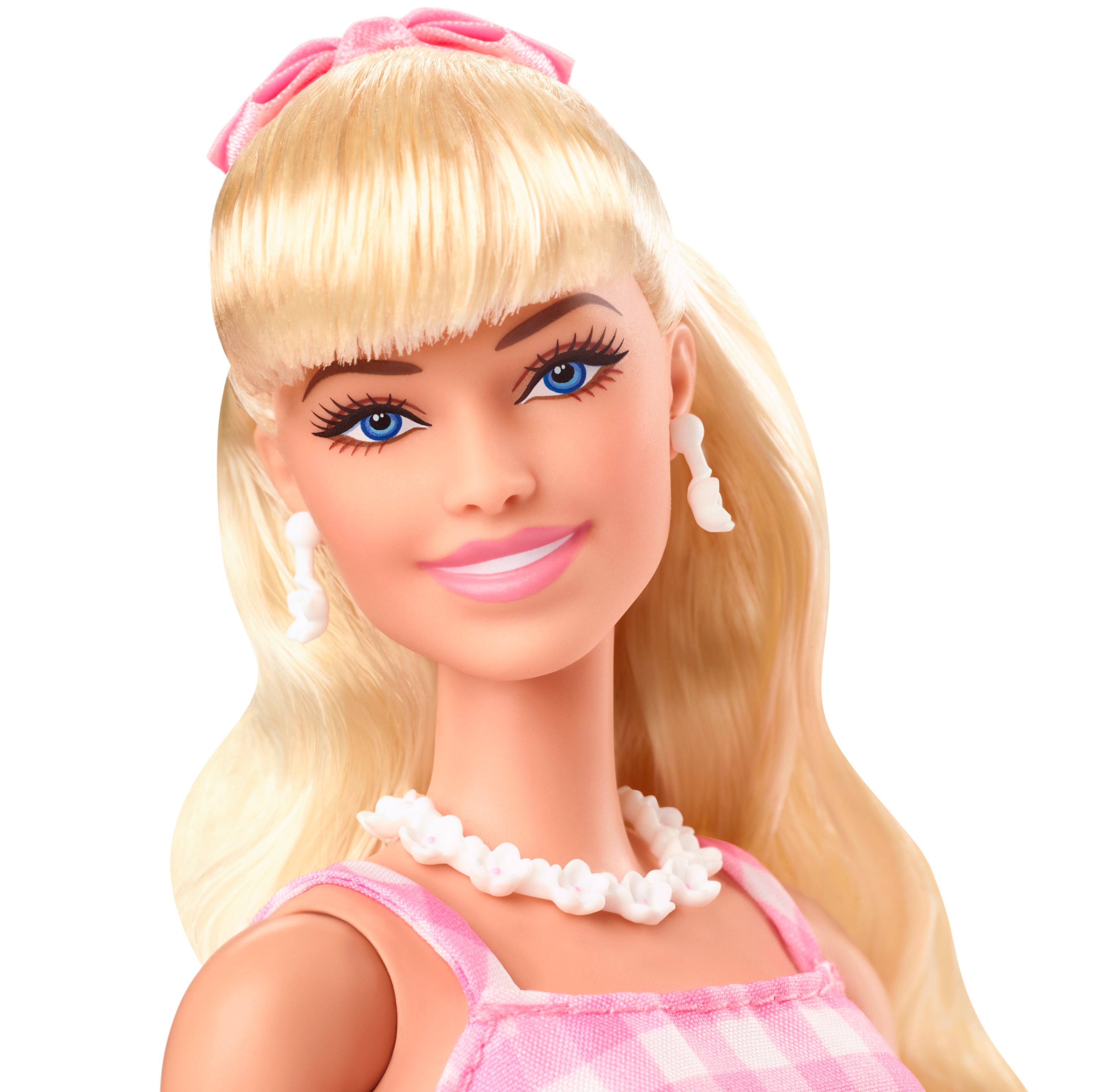 Barbie the Movie Margot Robbie Doll in Pink Dress Barbie the Movie Margot Robbie Doll in Pink Dress