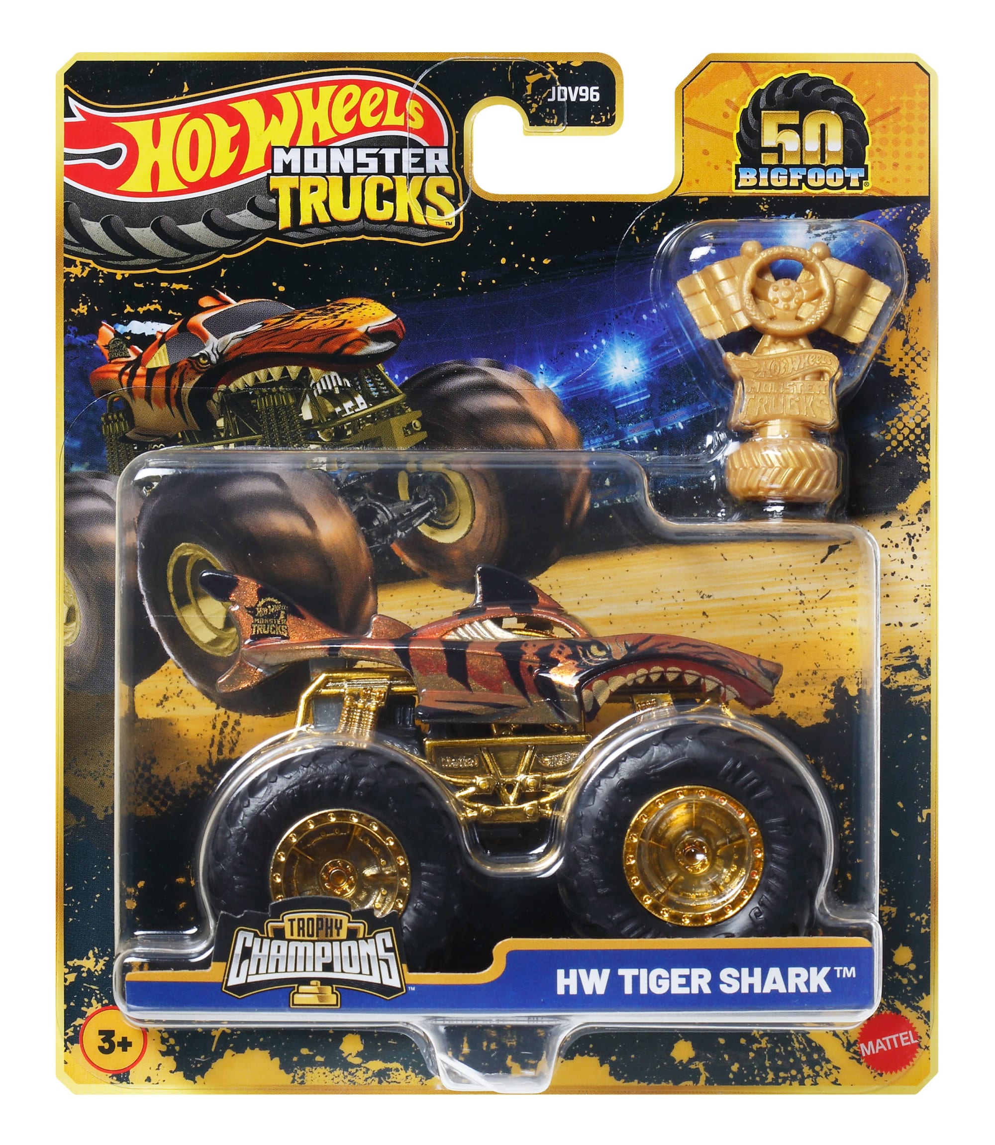 ホットウィール　レーシングチャンピオン Hot Wheels Monster Trucks Trophy Champions | Mattel
