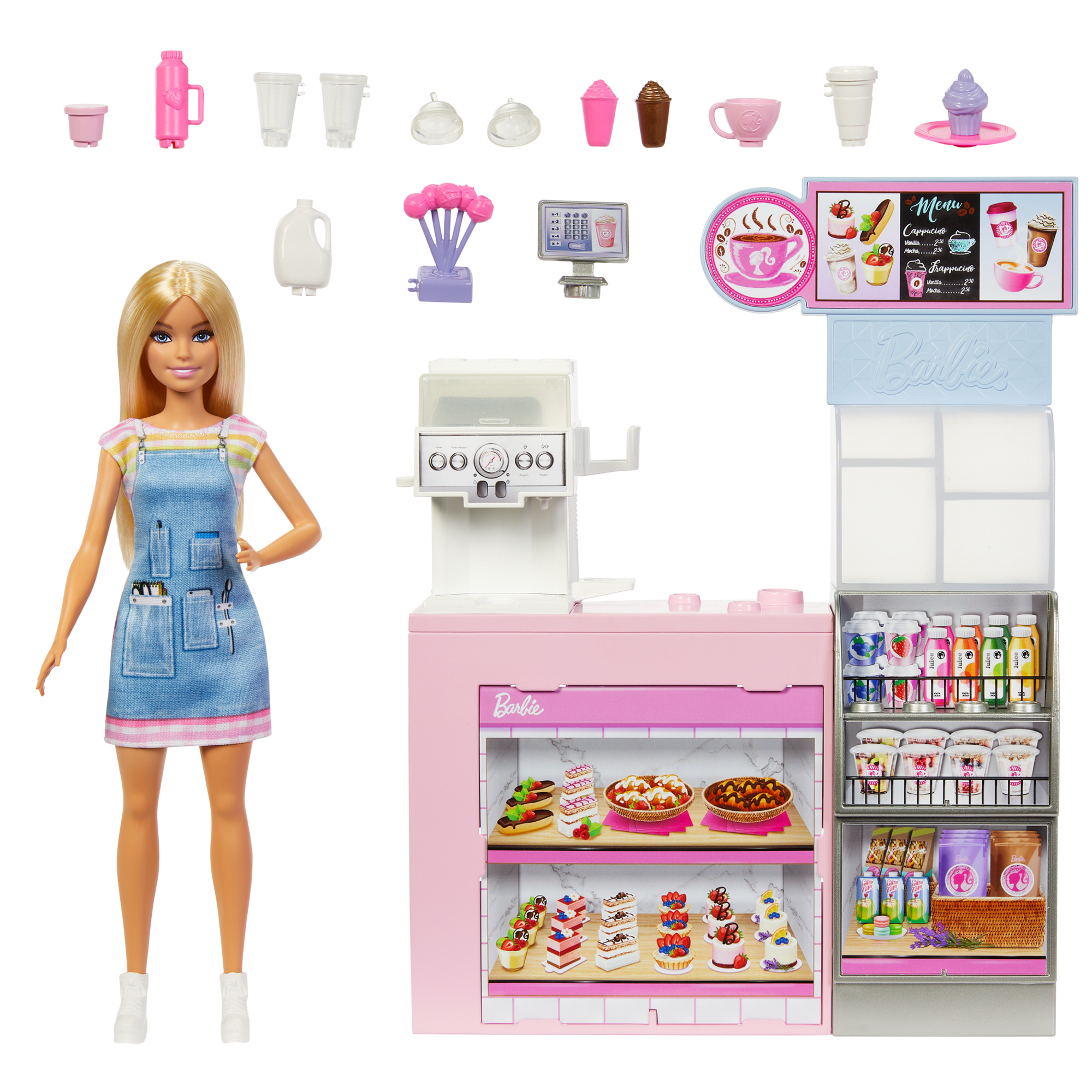Barbie - Studio Création Mode - Coffret avec poupée blonde et plus de Barbie - Studio Création Mode - Coffret avec poupée blonde et plus de