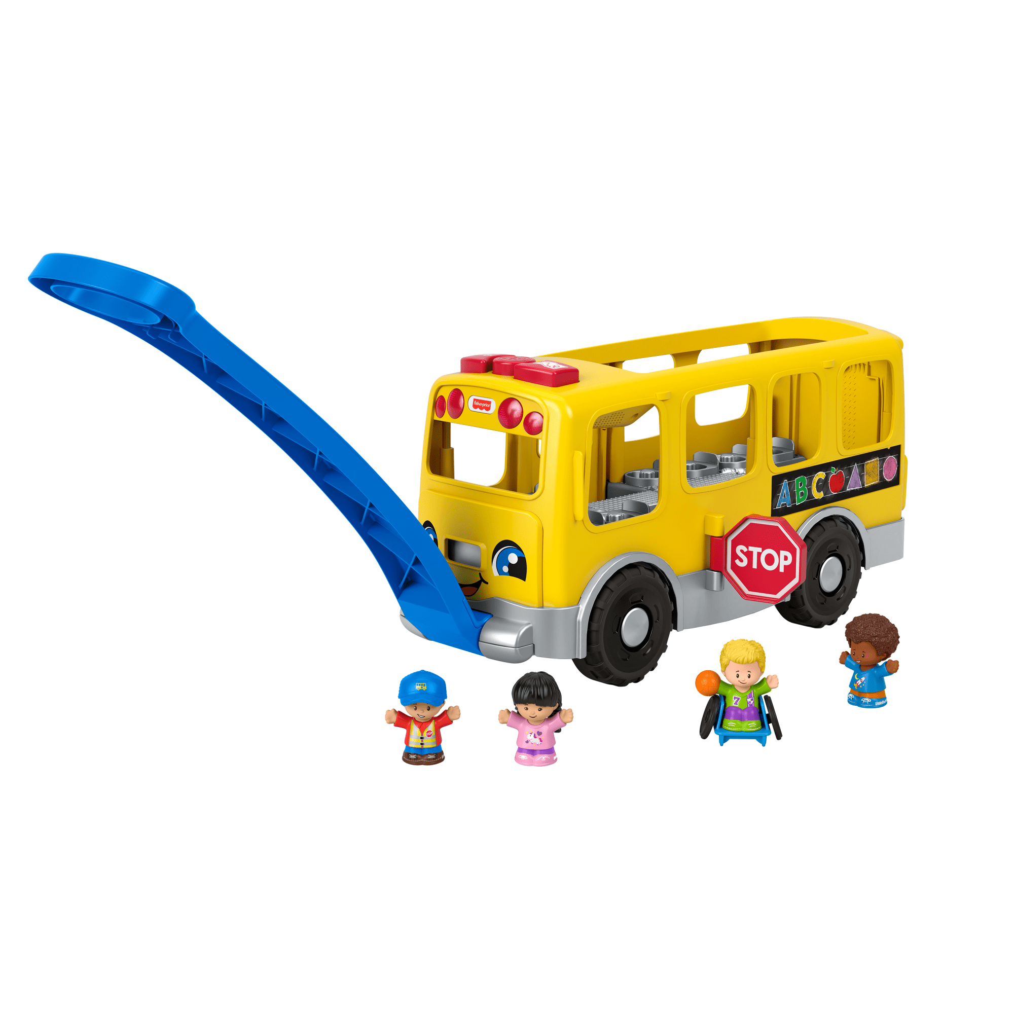 Little People Big Yellow School Bus, Musical Pull Toy by FISHER-PRICE INC.