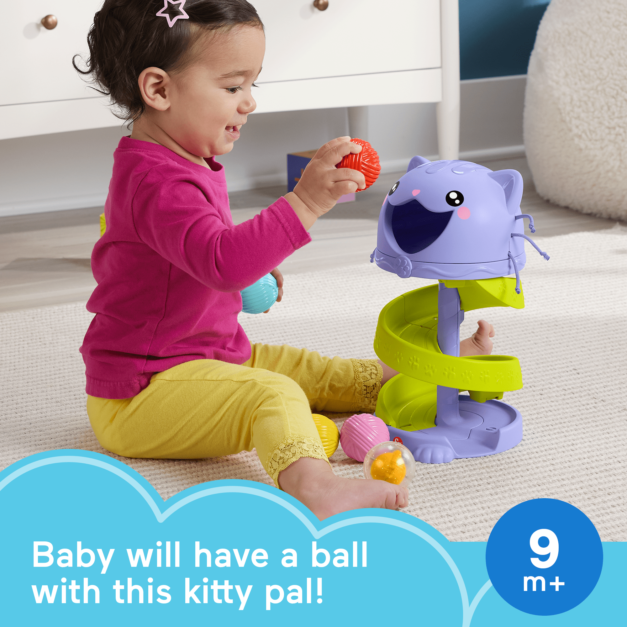 Fisher-Price FP Pets Purrr-fect Ball Tower | Mattel