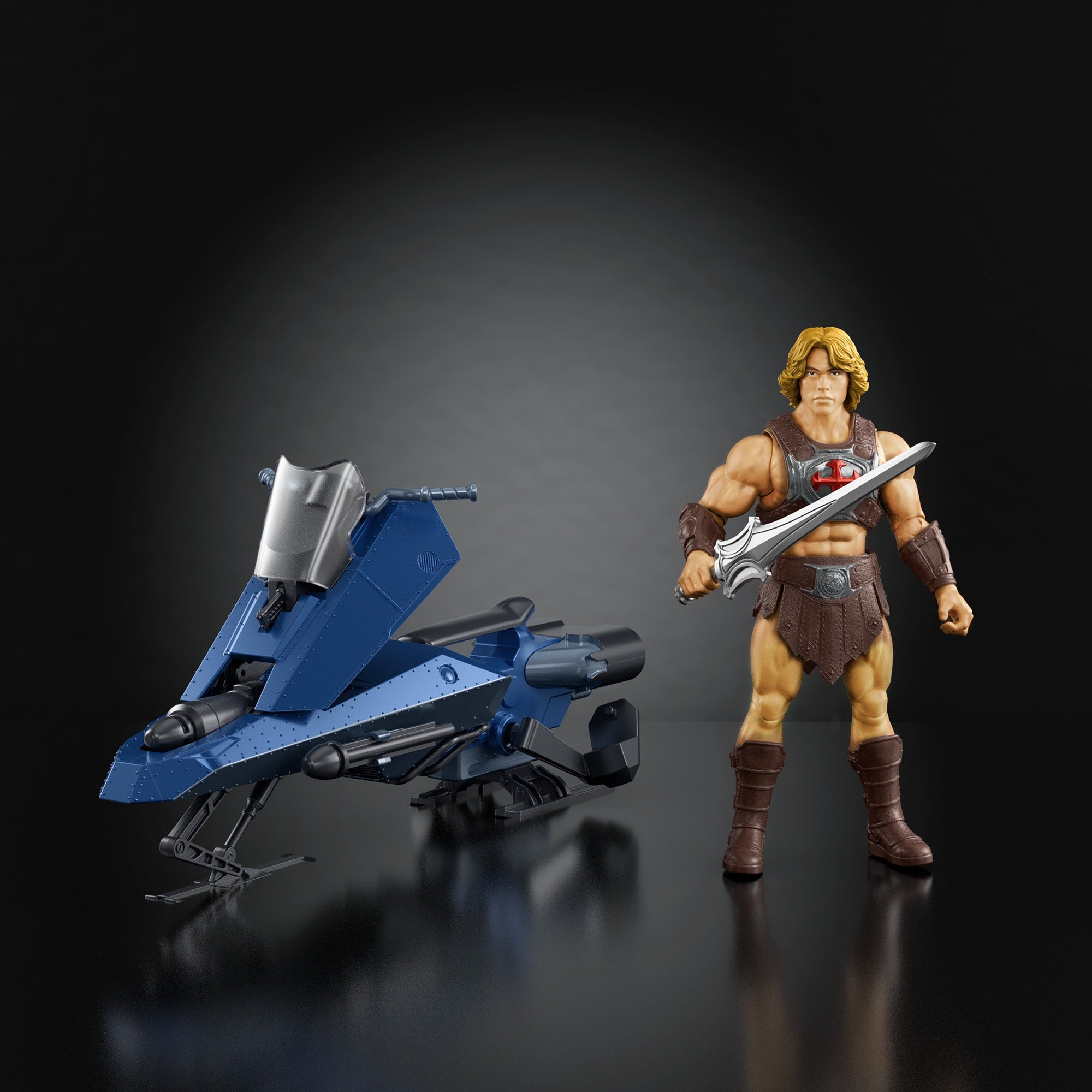 Masters of the Universe He-Man and Sky Sled Pack | Mattel