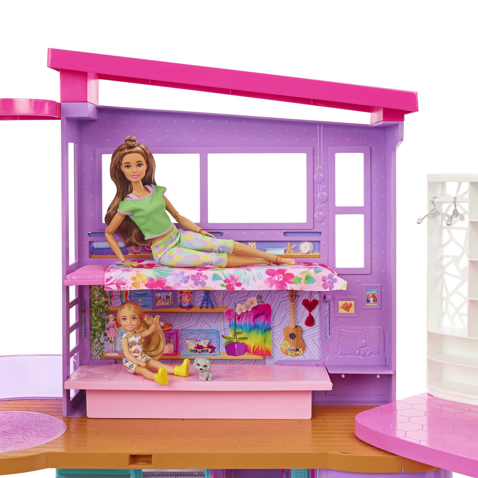 Mattel Barbie Doll Beach House Barbie Vacation House Playset Mattel