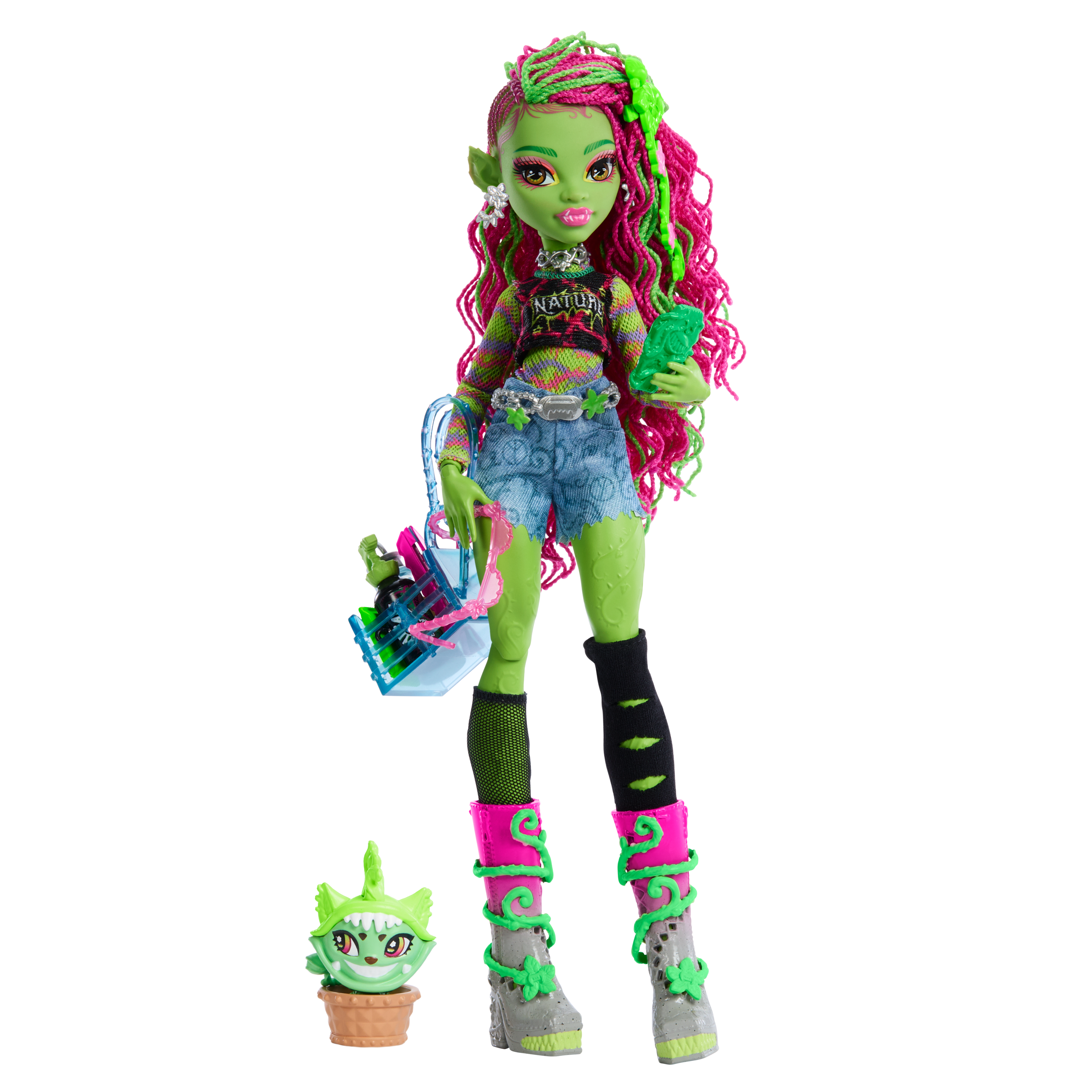 Aqua doll　Venus MONSTER HIGH VENUS MCFLYTRAP Doll | Mattel