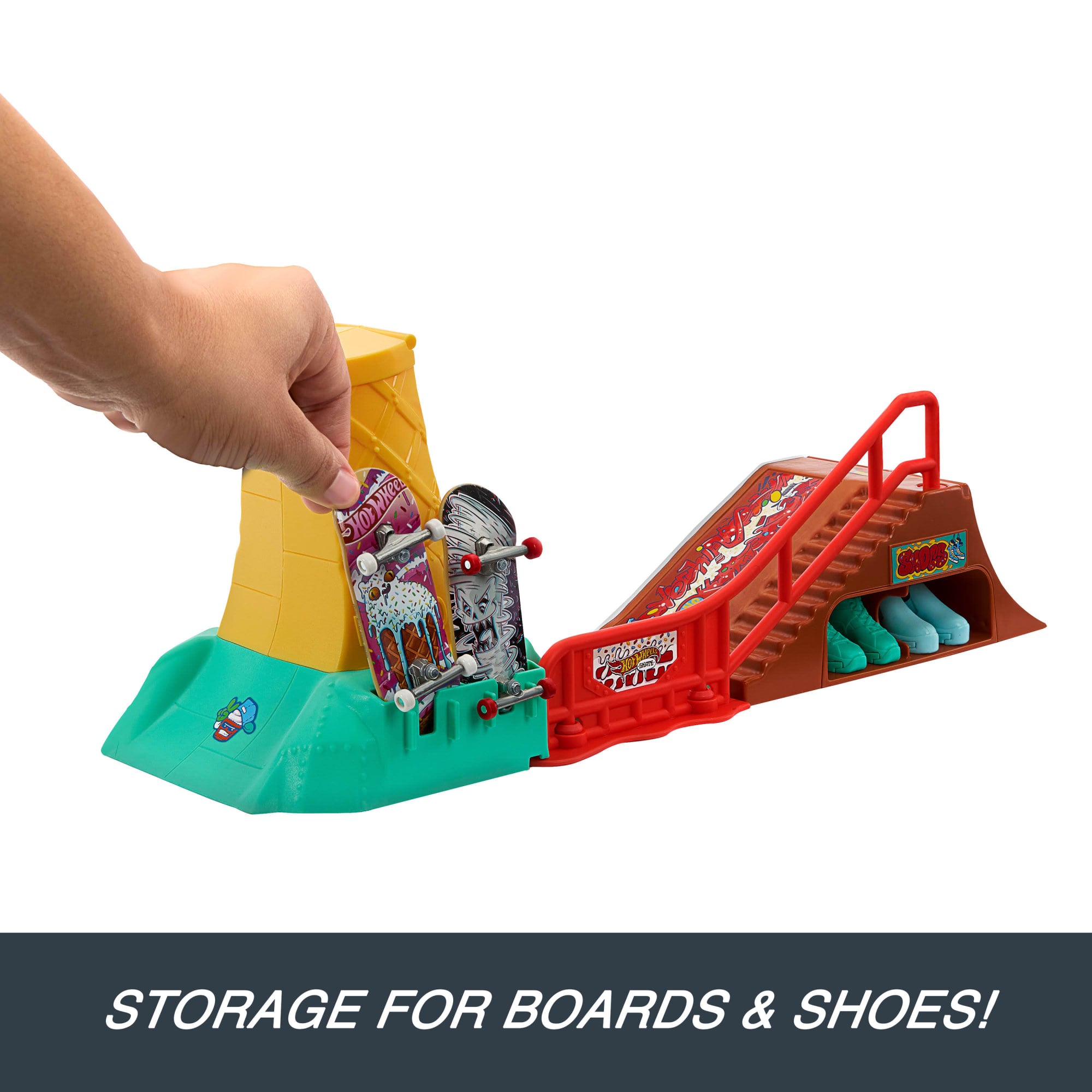 Hot wheels skate-skatepark octopus-coffret avec fingerboard exclusif HMK01 pas cher Hot wheels skate-skatepark octopus-coffret avec fingerboard exclusif HMK01 pas cher