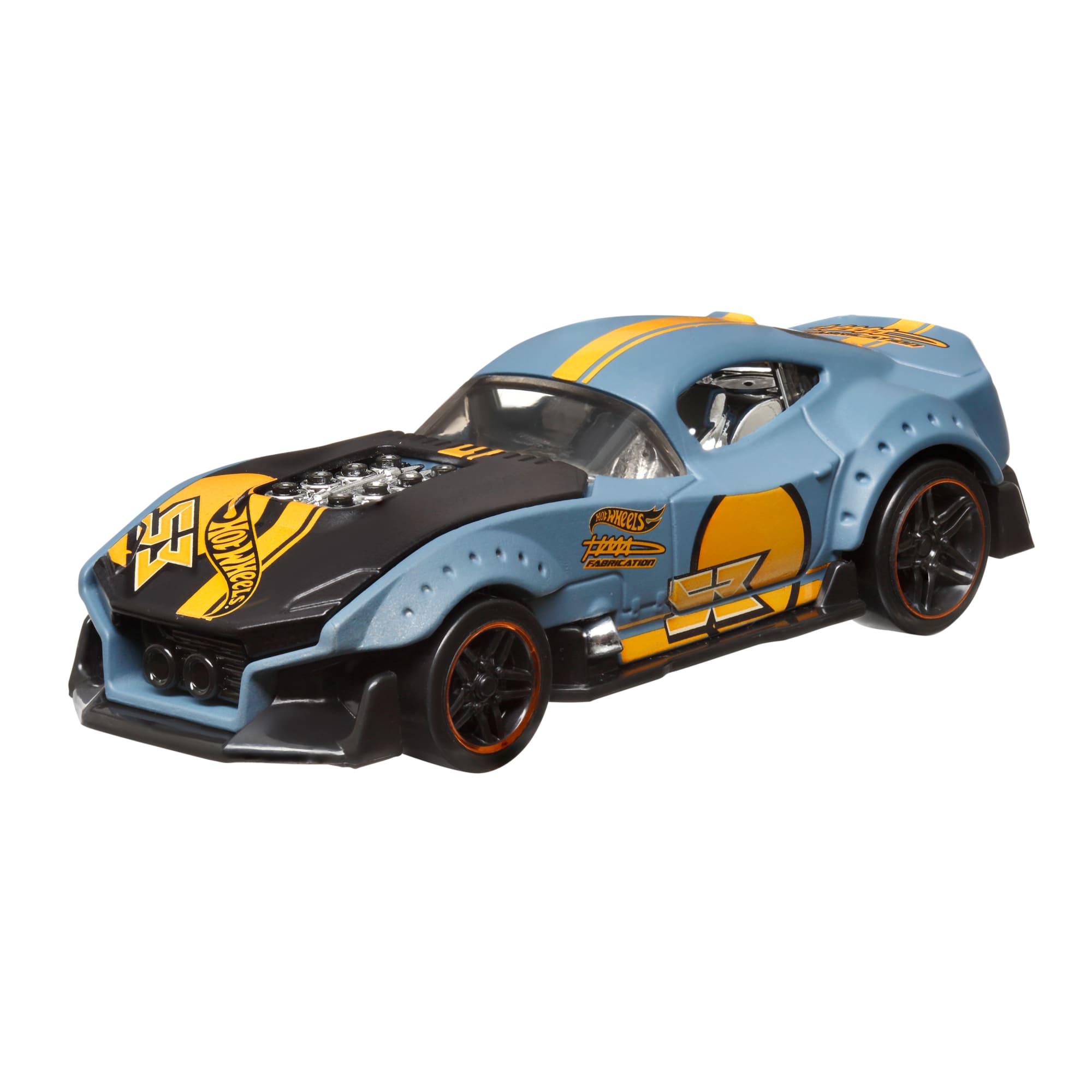 Hot Wheels Pull-Back Speeders Toy Car in 1:43 Scale, Pull Car