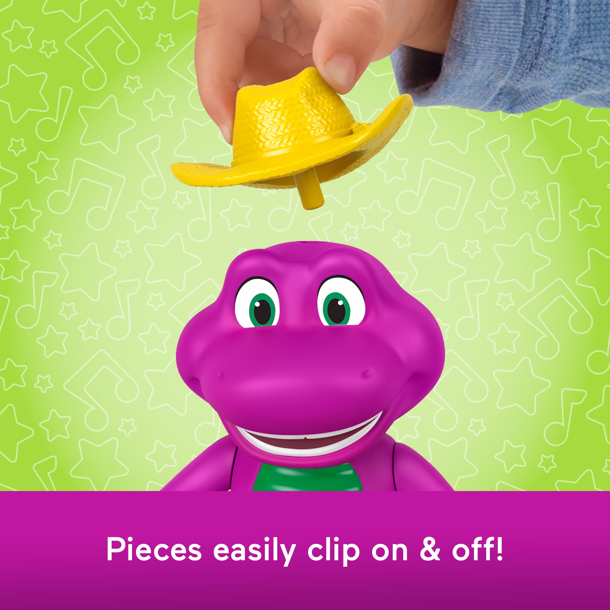 Fisher-Price Barney's World Dress Up Barney | Mattel