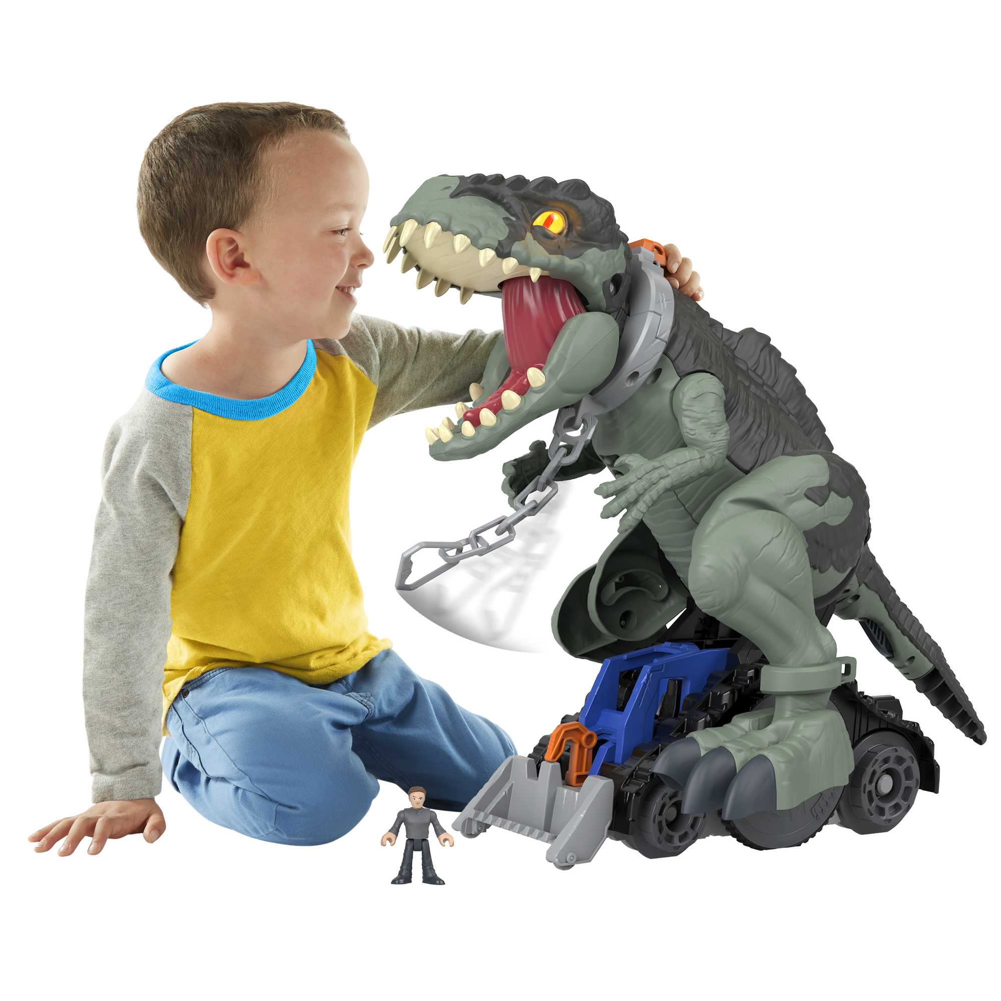 Imaginext Jurassic World Mega Stomp Rumble Giga Dino Mattel