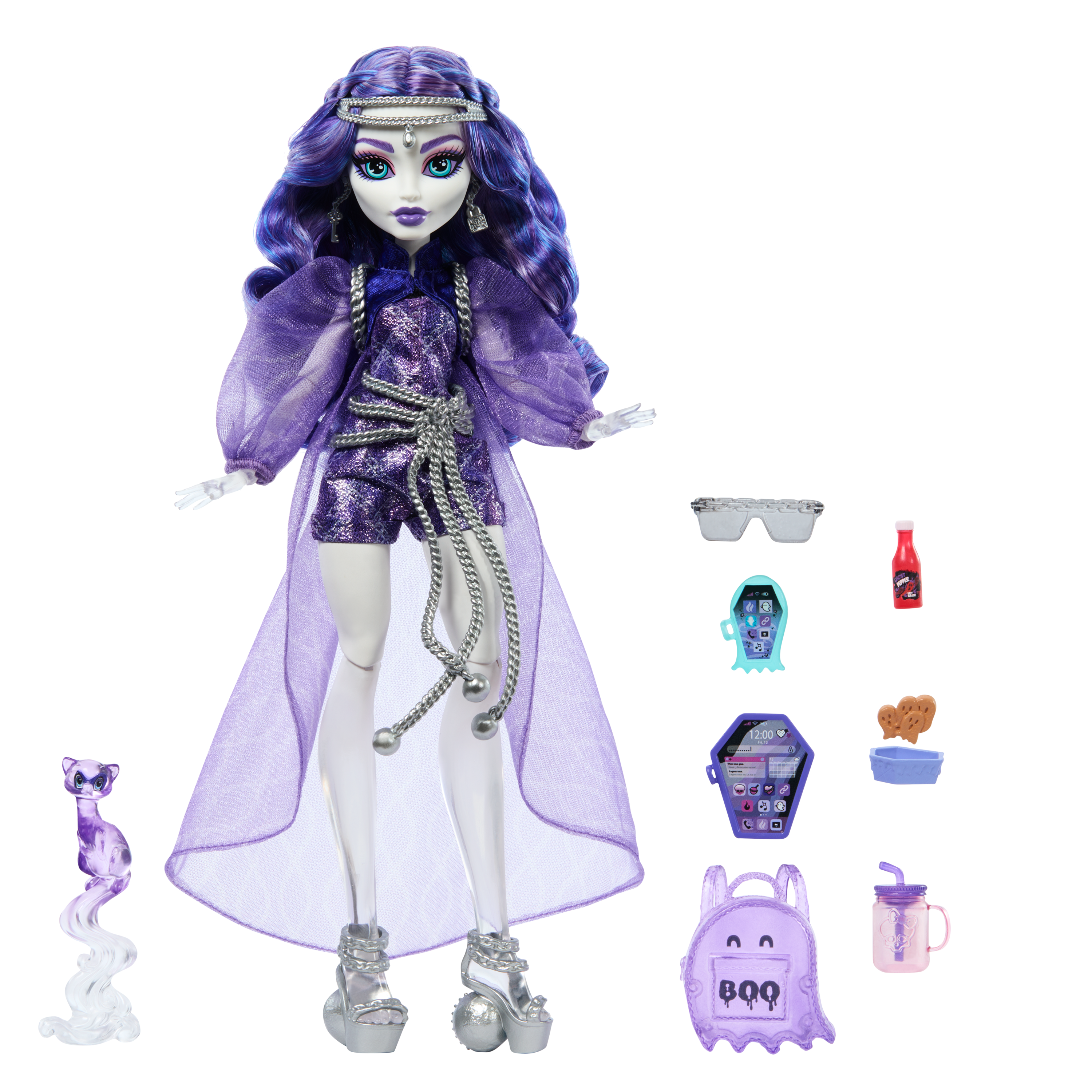 モンスターハイ( *´艸｀)スペクトラ MONSTER HIGH SPECTRA VONDERGEIST Doll | Mattel
