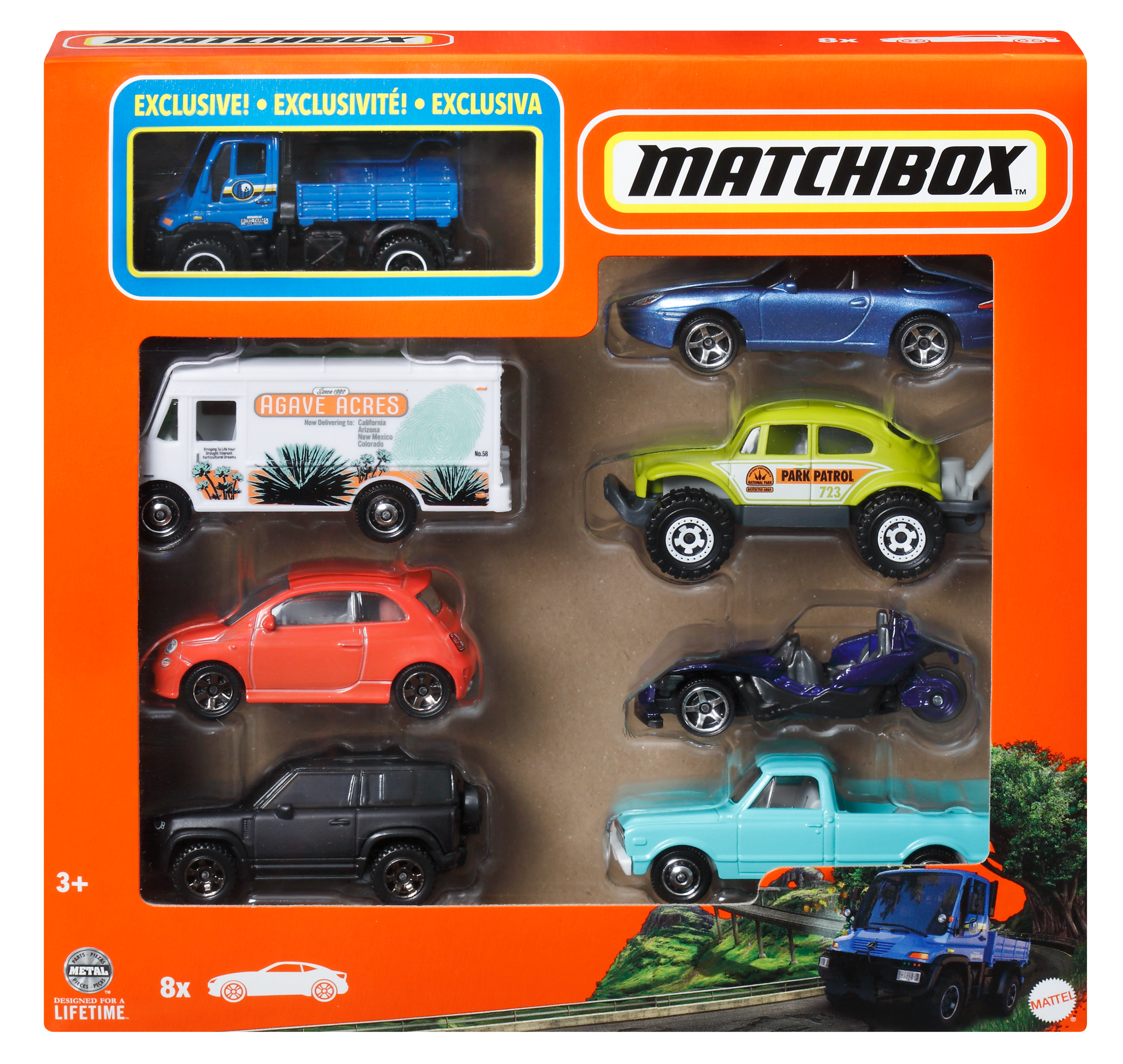 Matchbox 8 Pack Assortment | Mattel
