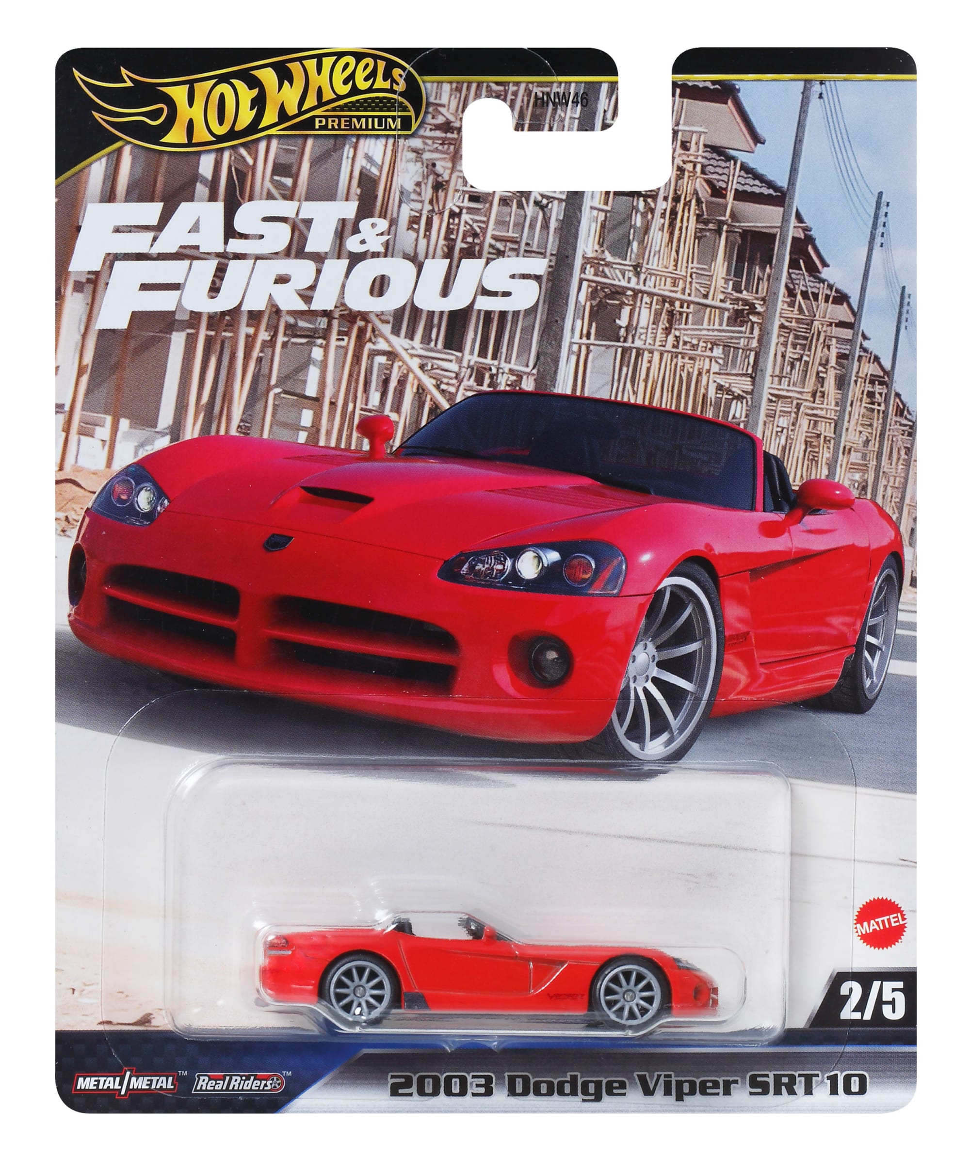 Hot Wheels Cars, Premium Fast & Furious Car For Adult Collectors by Mattel, Inc.
