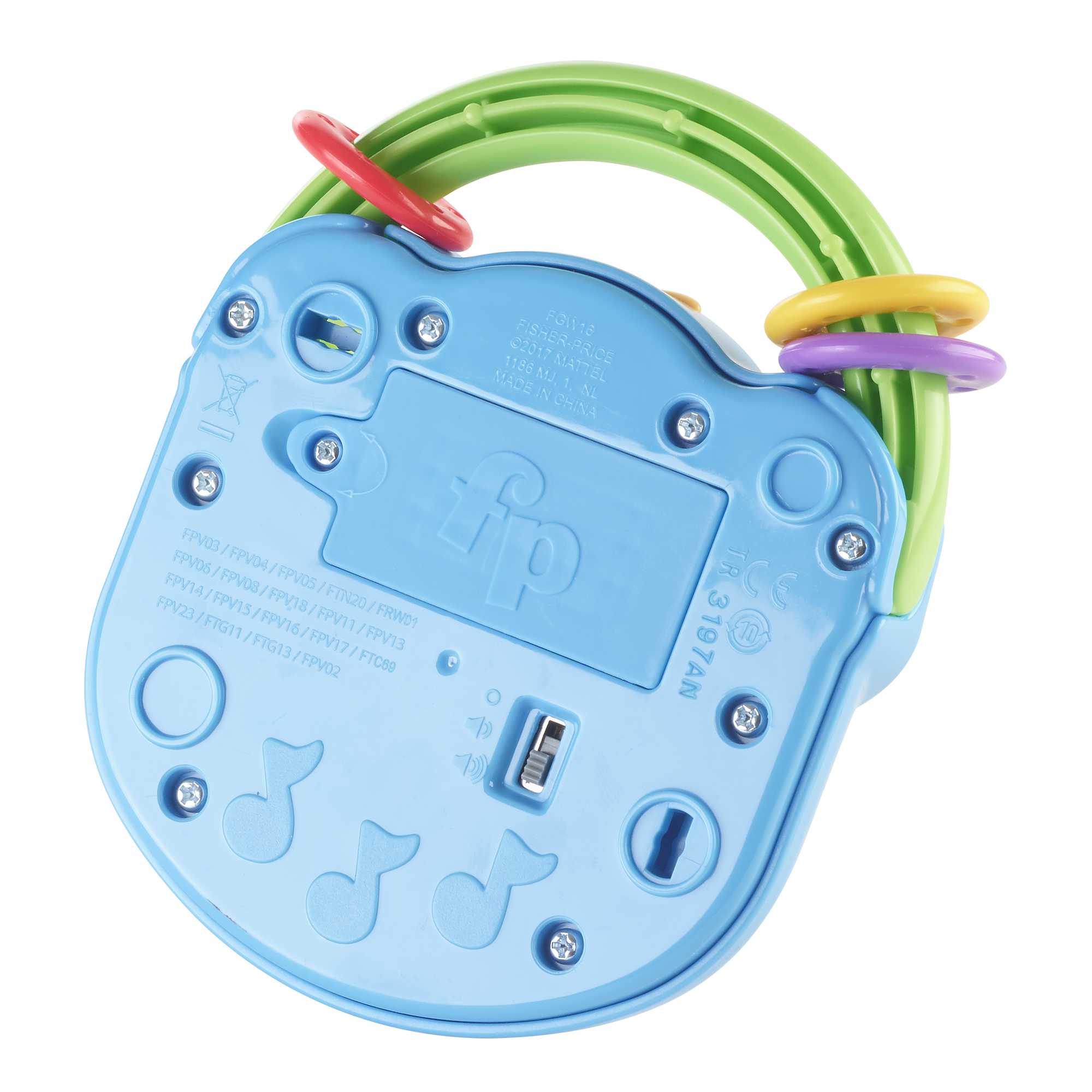 Fisher-Price Laugh Learn Sing Learn Music Player, Multicolor