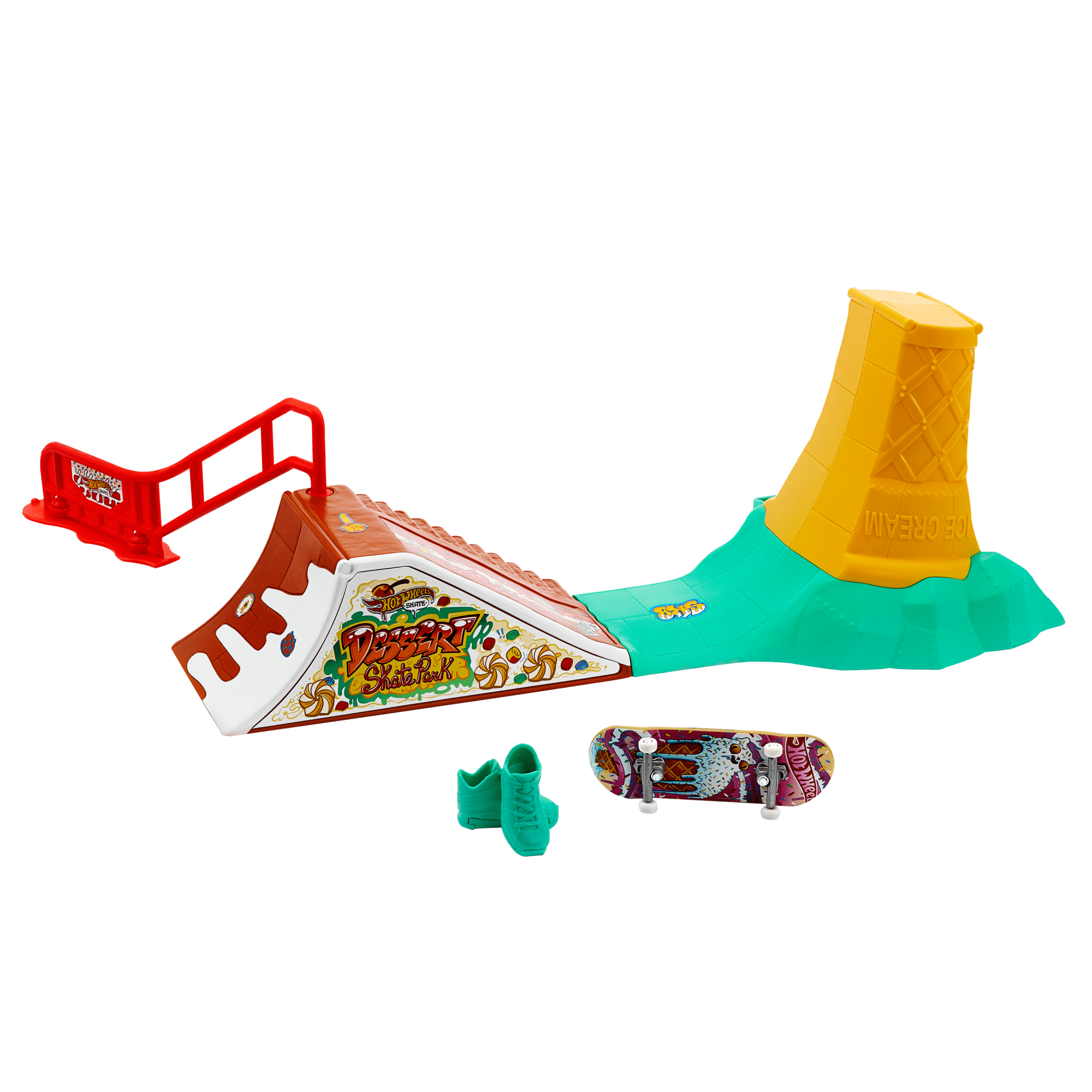Hot Wheels Skate-Tirez la Chasse : C'est Parti !-Coffret fingerboard HXL16 Hot Wheels Skate-Tirez la Chasse : C'est Parti !-Coffret fingerboard HXL16