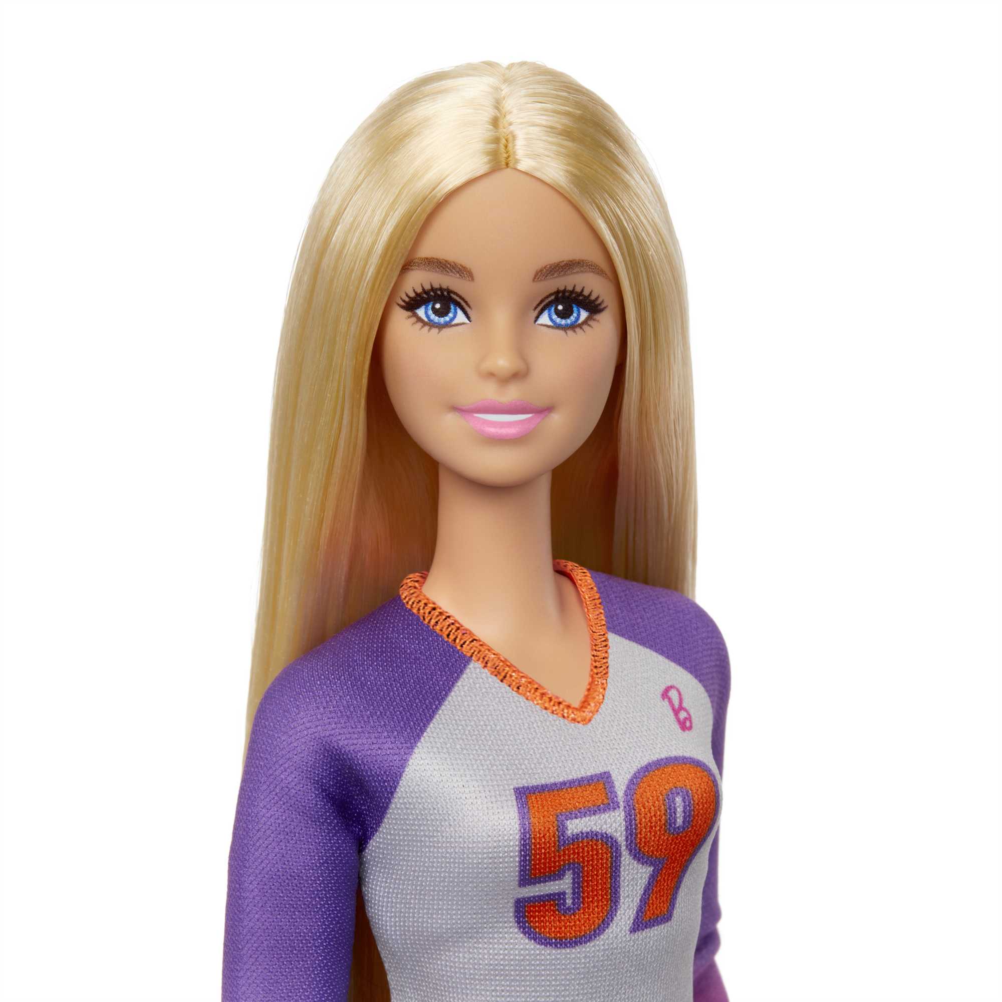 Purple Top Made To Move Barbie Black Hair Mattel Barbie Made To
