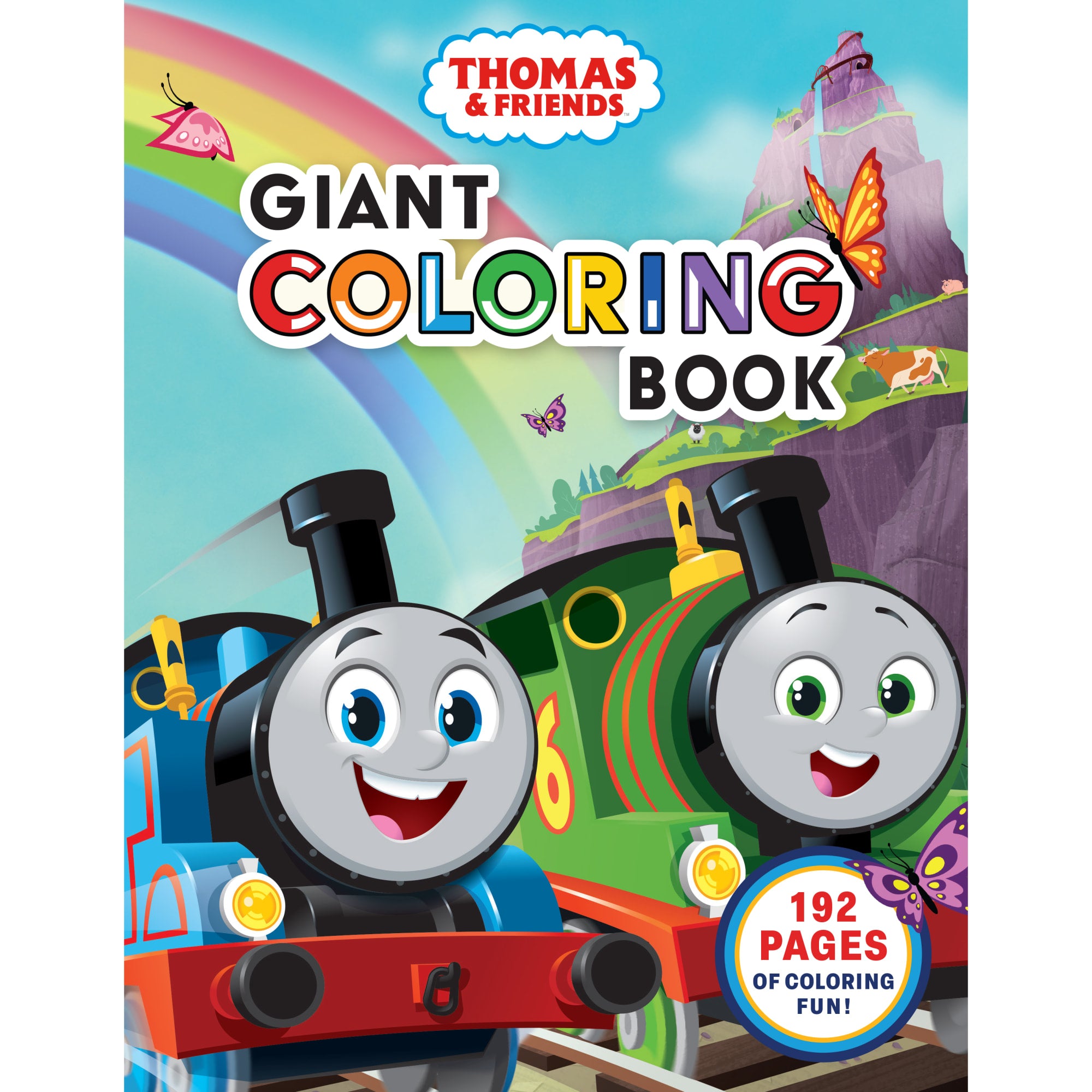 Thomas & Friends: Giant Coloring Book (Ages 3 - 6) | Mattel | Mattel