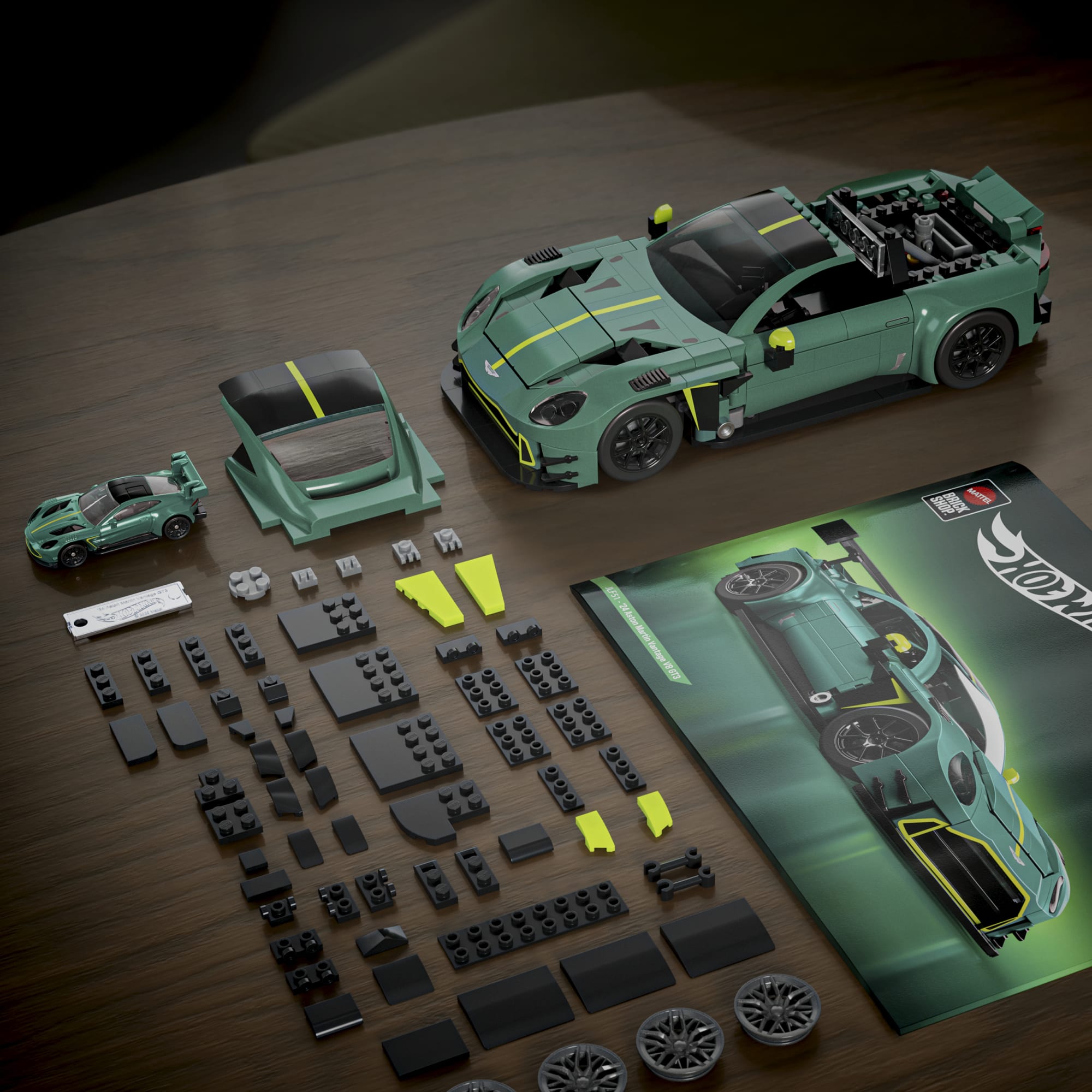 Hot Wheels-Coffret de Construction NSX Acura des Années 90 Mattel Brick Hot Wheels-Coffret de Construction NSX Acura des Années 90 Mattel Brick