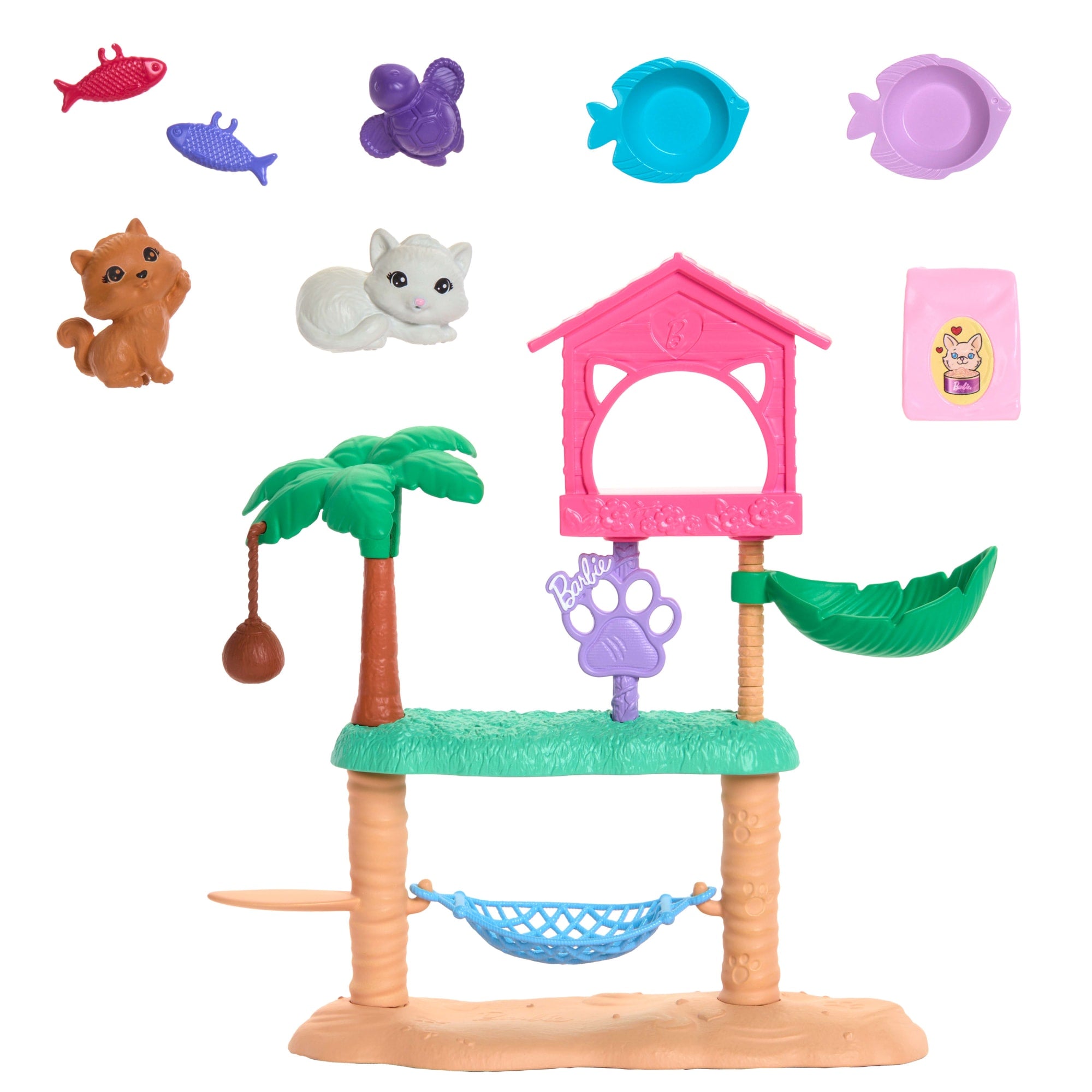 Barbie World Pet Paradise Kitty Playset Mattel