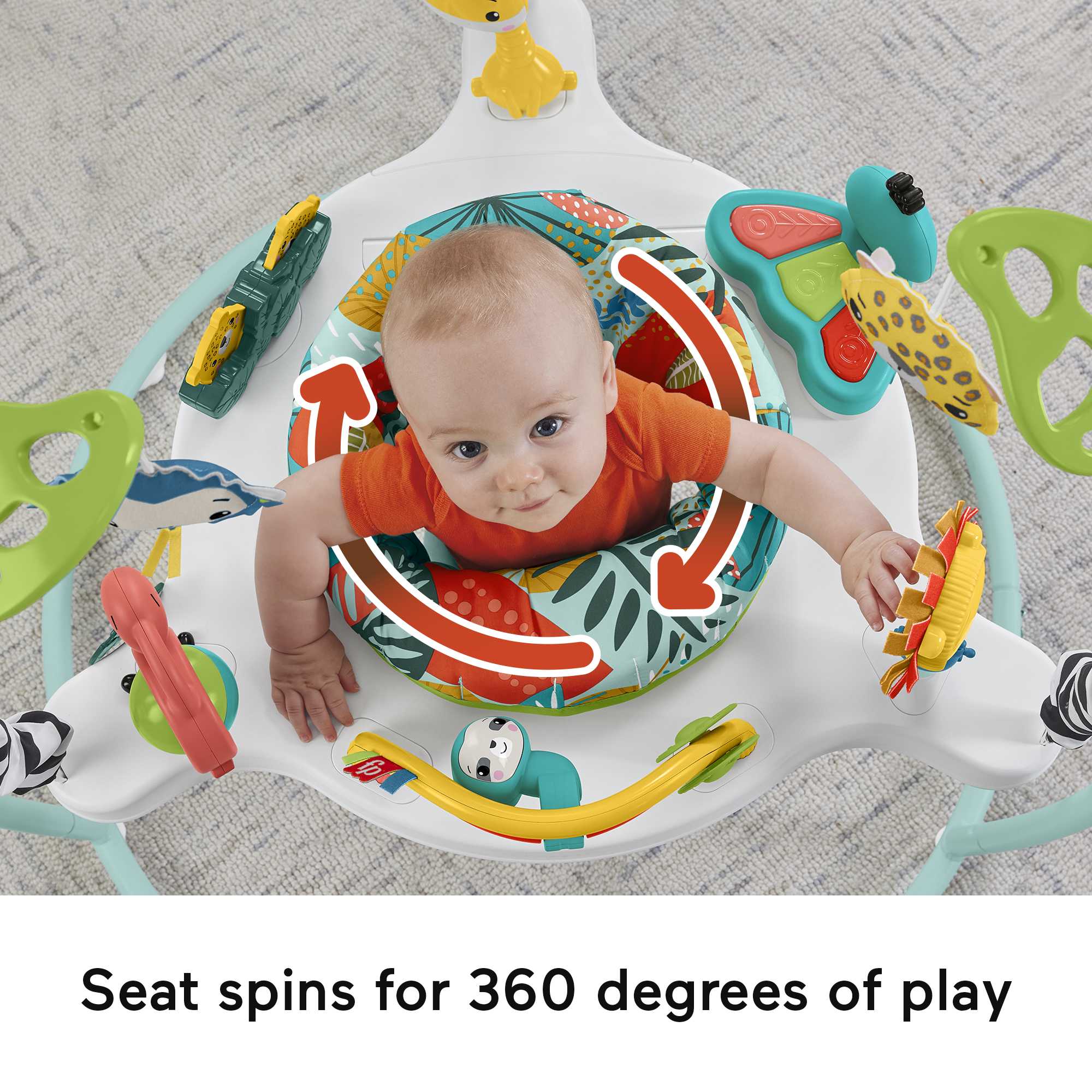 Fisher-Price Jumping Jungle Jumperoo | Mattel Fisher-Price Jumping Jungle Jumperoo | Mattel