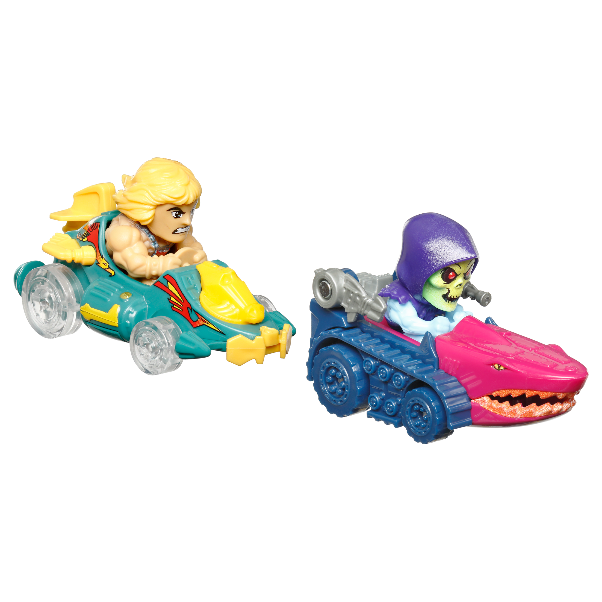 Hot Wheels RacerVerse He-Man & Skeletor 2-Pack - Die-Cast Toy Cars With Character Figures - View #8