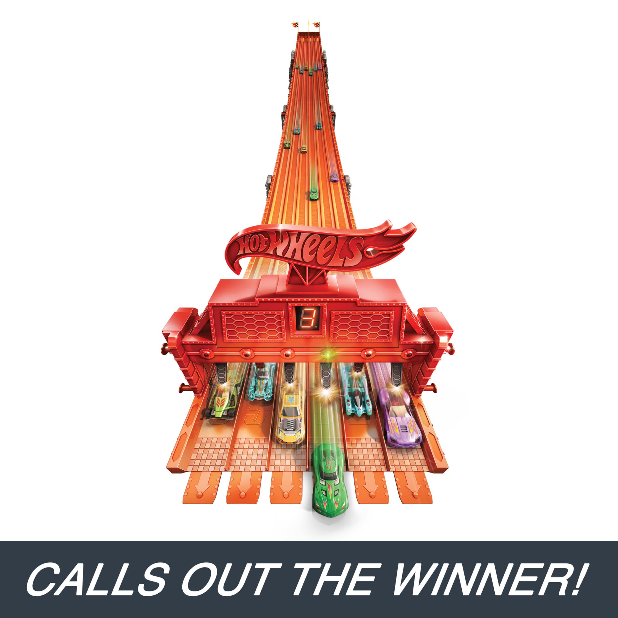 HOT WHEELS® Super 6-Lane Raceway | Mattel