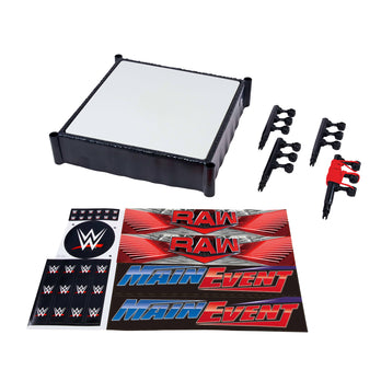 WWE BOXセット WWE Jakks Pacific Deluxe Build N Brawl Wrestling Ring