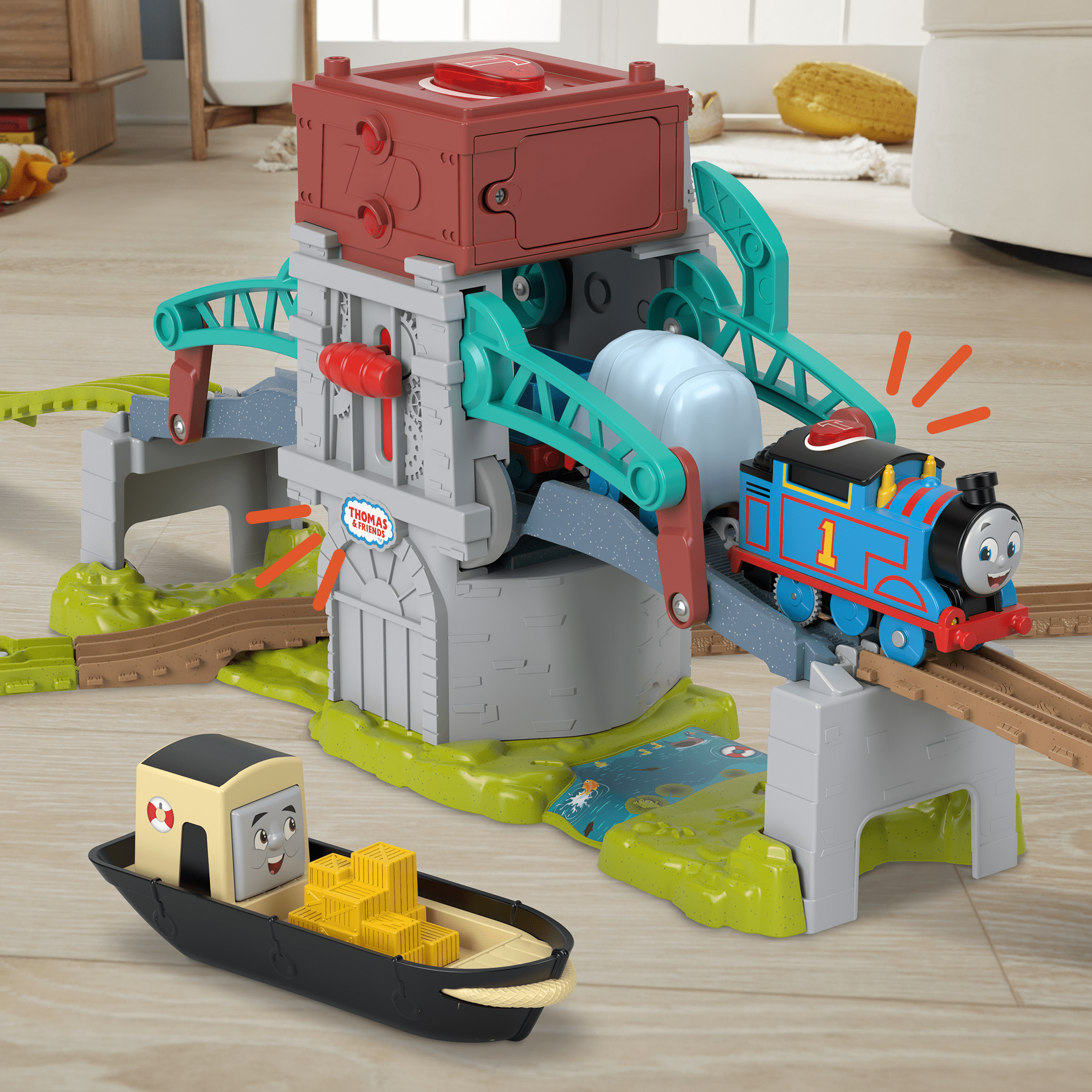Fisher Price Pista Thomas Friends Tren Thomas Juguete Pista