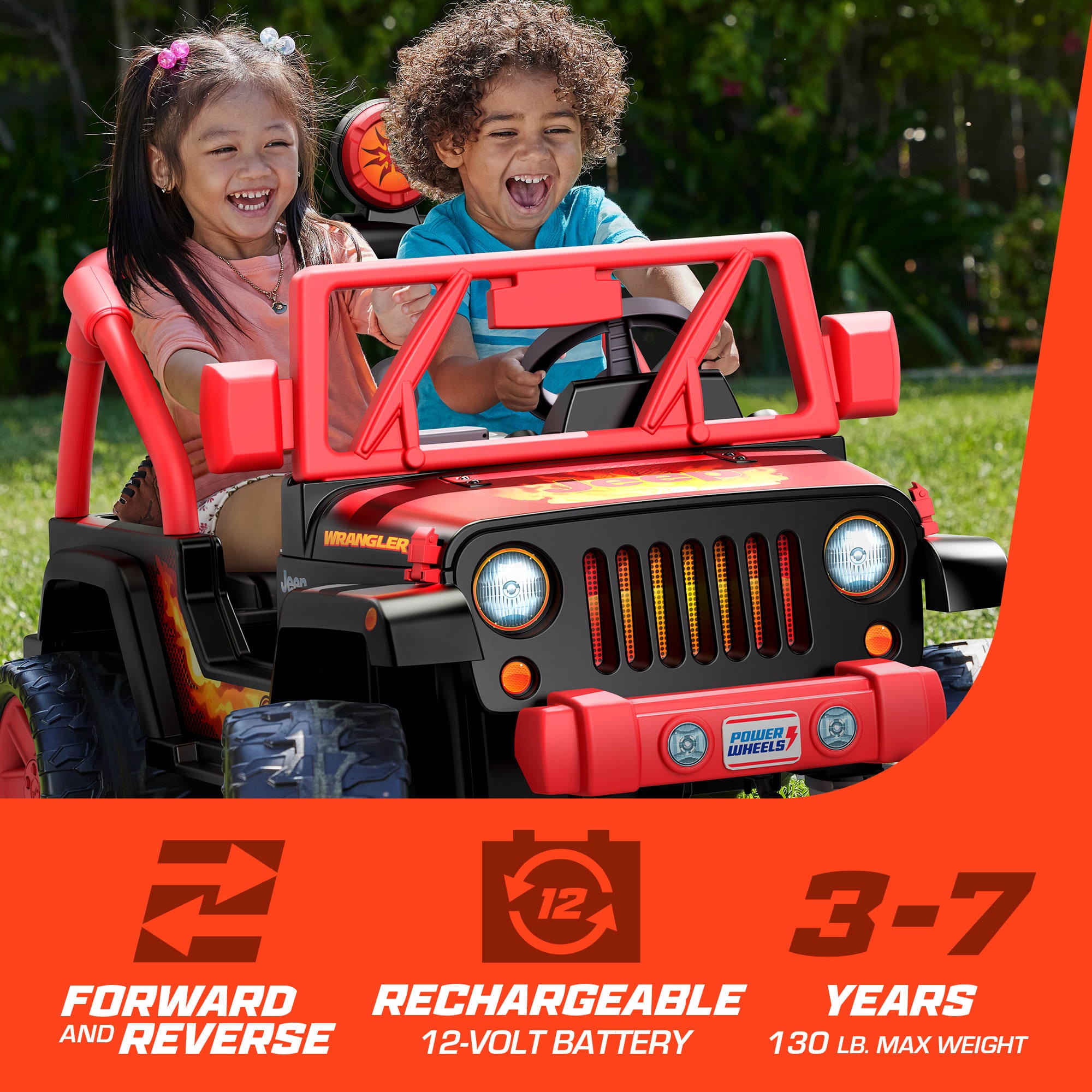 Power Wheels Tough Talking Jeep Wrangler | Mattel