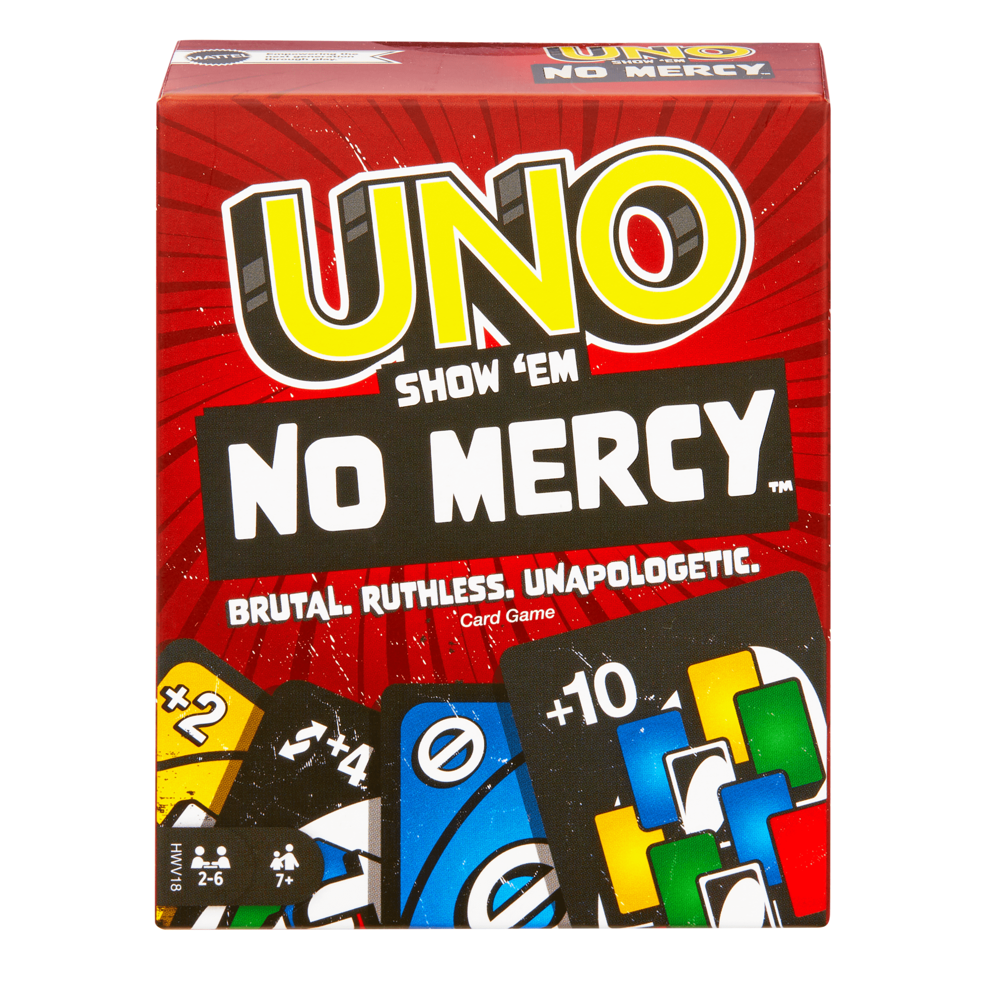 Mattel UNO Show 'Em No Mercy Card Game