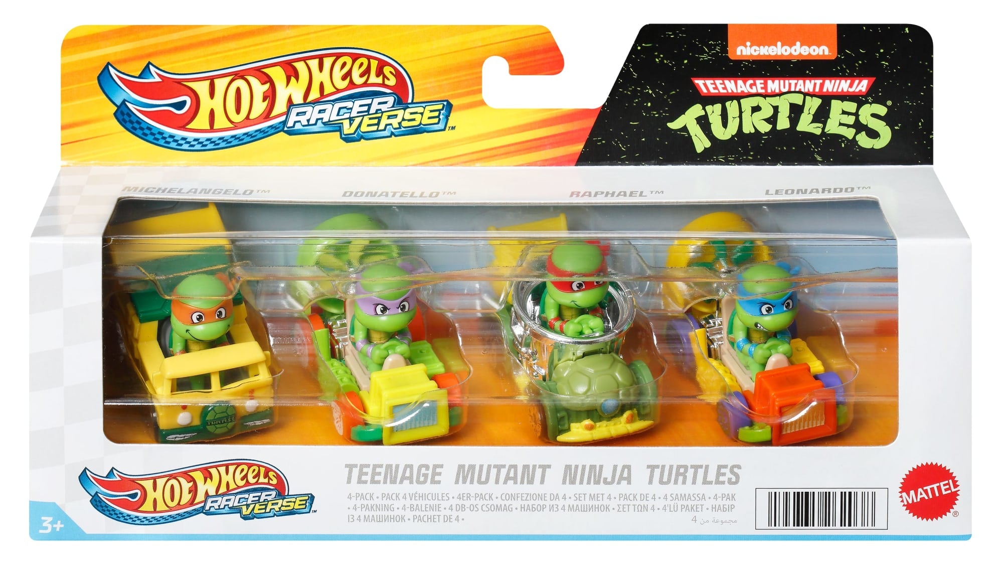 Hot Wheels RacerVerse Set of 4 Die-Cast | Mattel