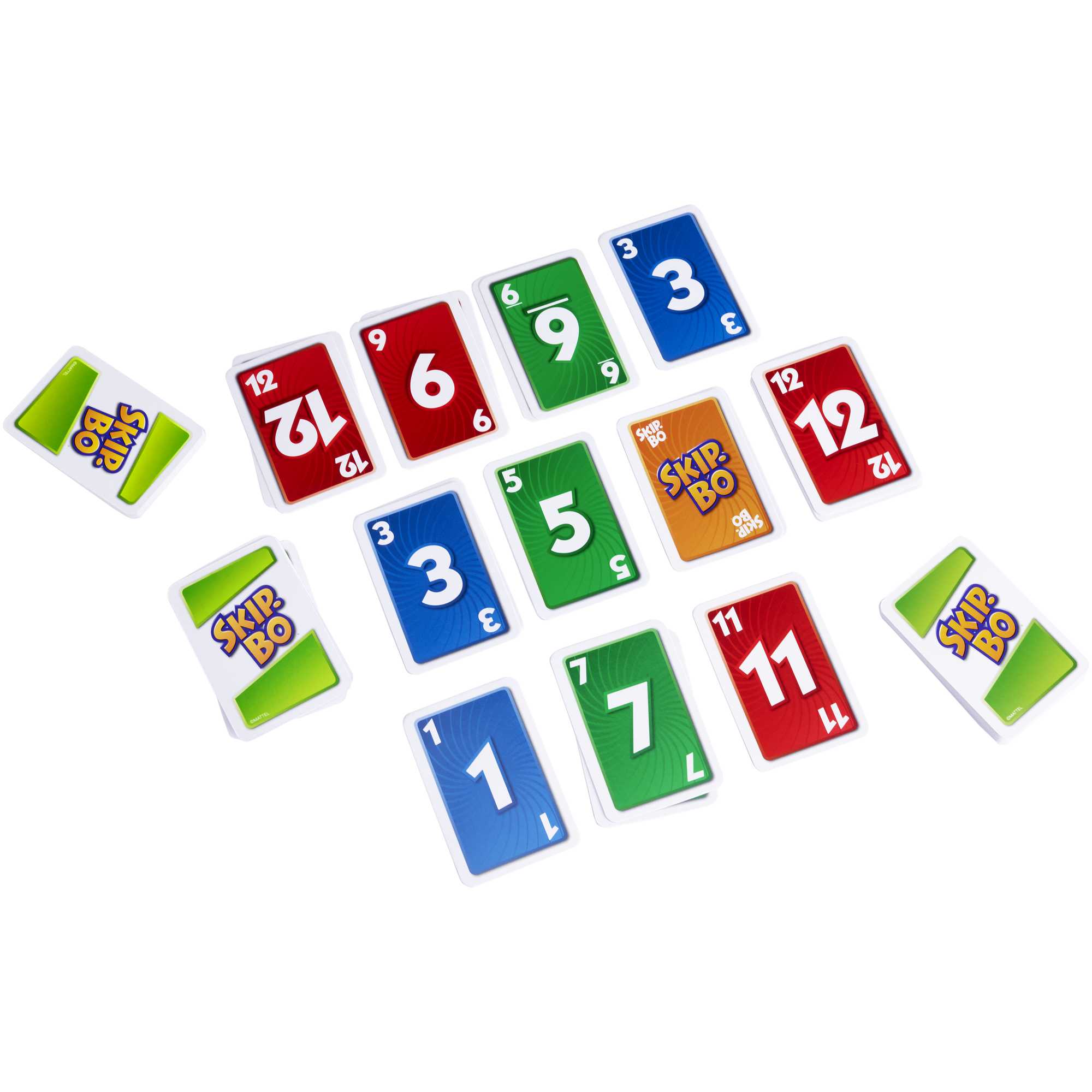 Skip-Bo Card Game in Storage Tin Box | Mattel