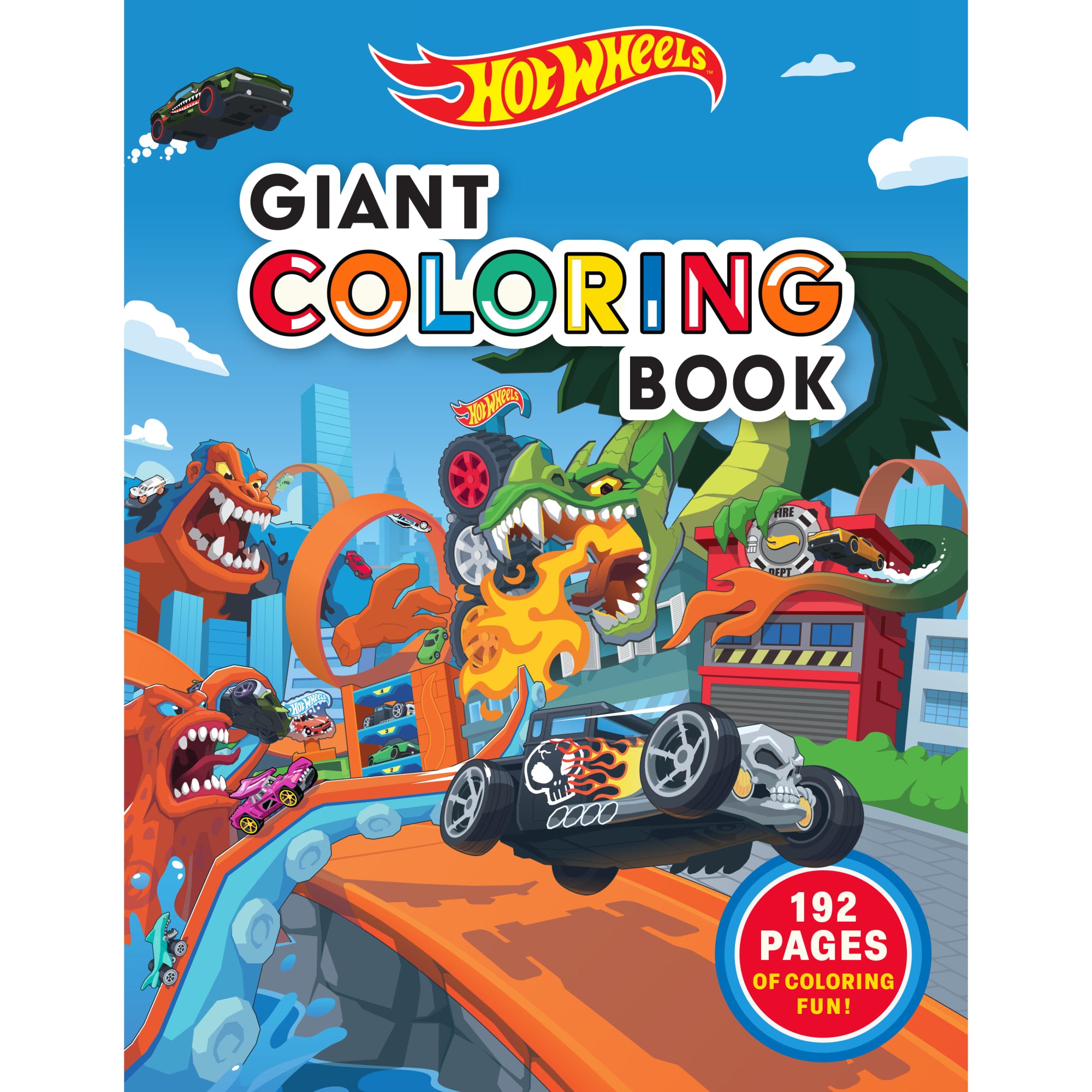 Hot Wheels: Giant Coloring Book | Mattel