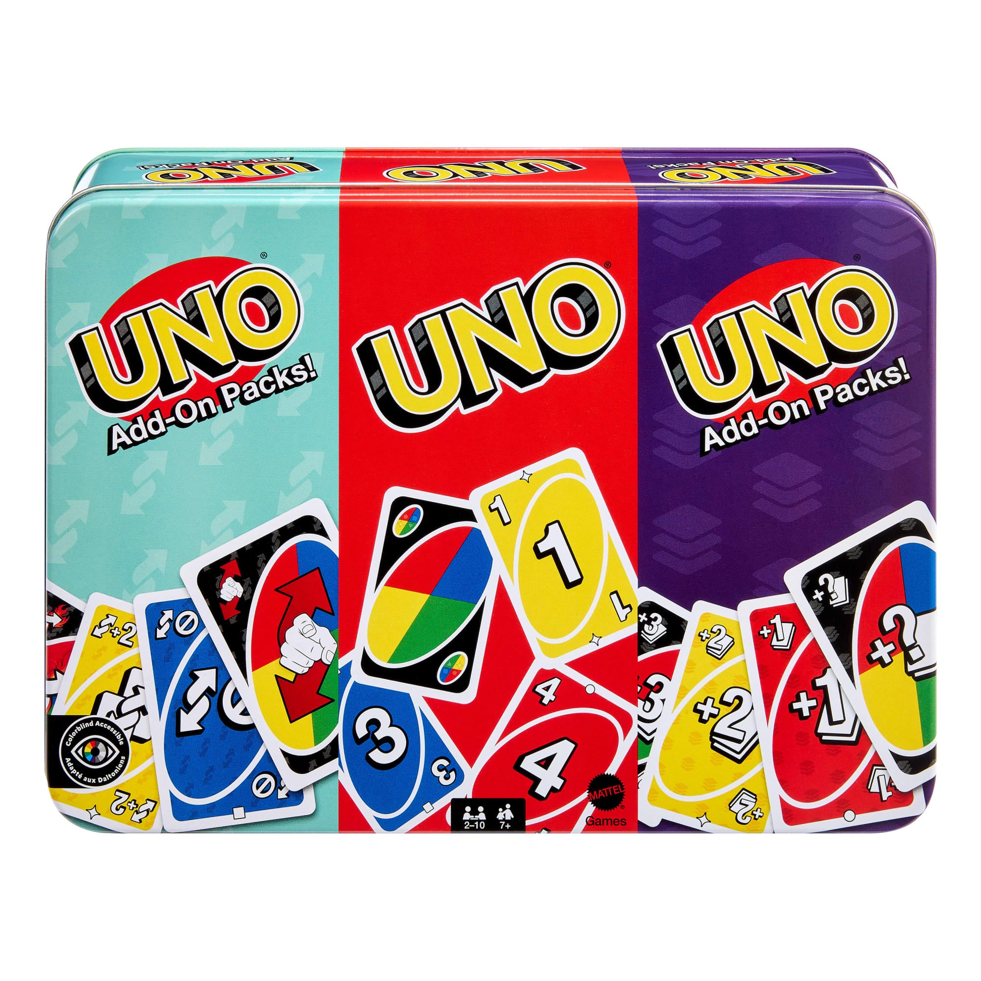 UNO & 2 Add-On Packs | Mattel