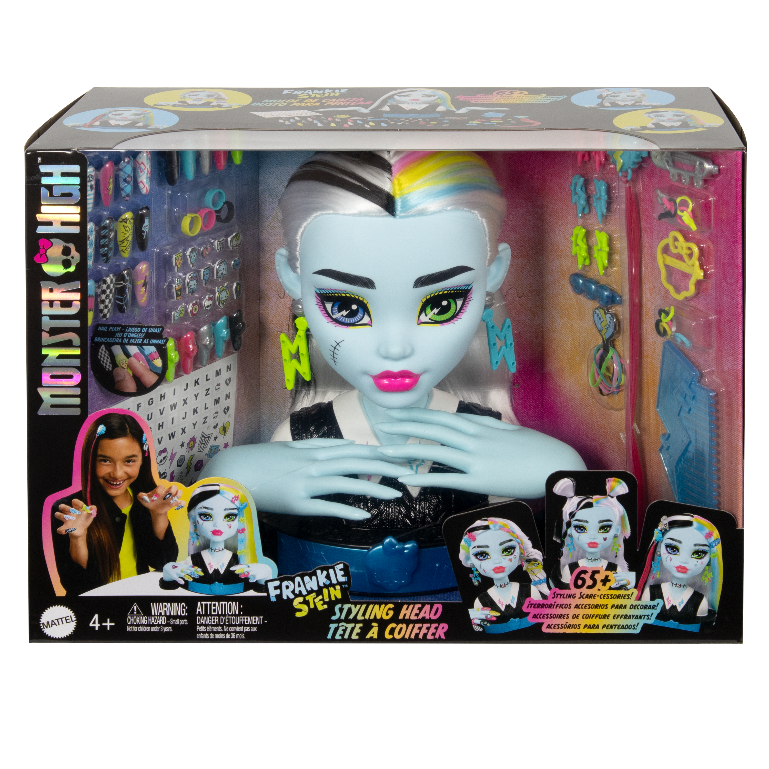 Monster High Frankie Stein Styling Head Playset | Mattel