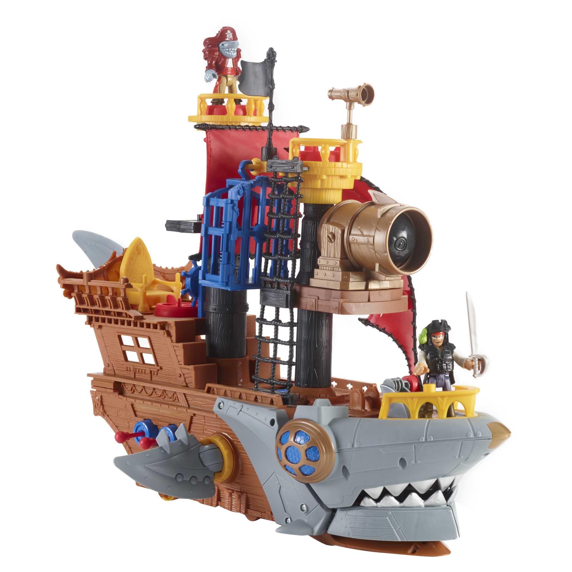 Imaginext Shark Bite Pirate Ship | Mattel