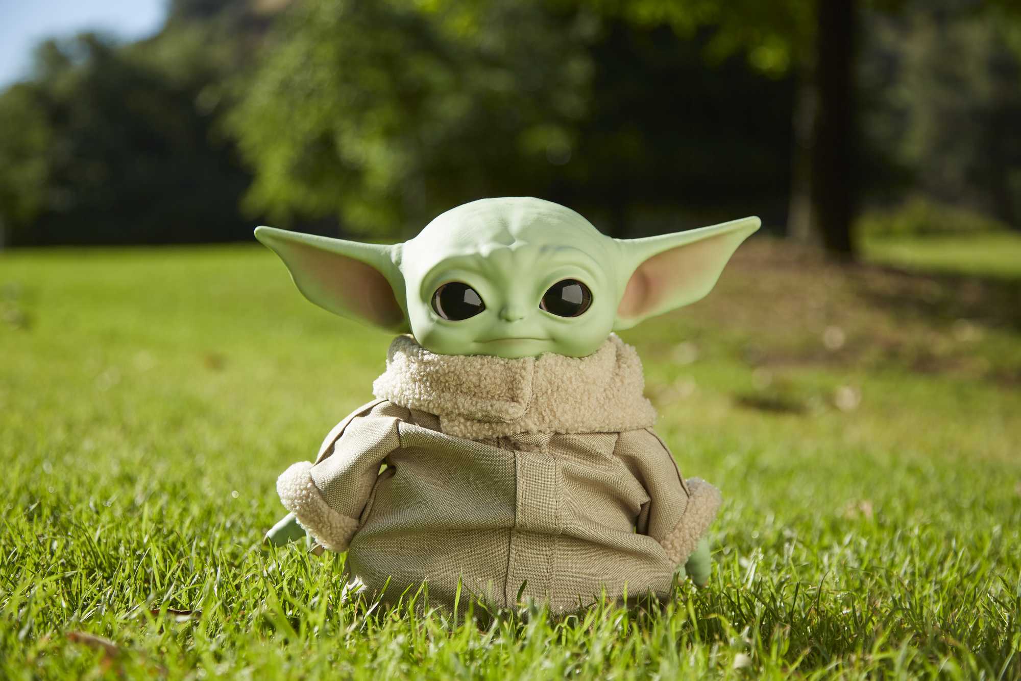 Star Wars The Mandalorian Grogu Plush | Mattel