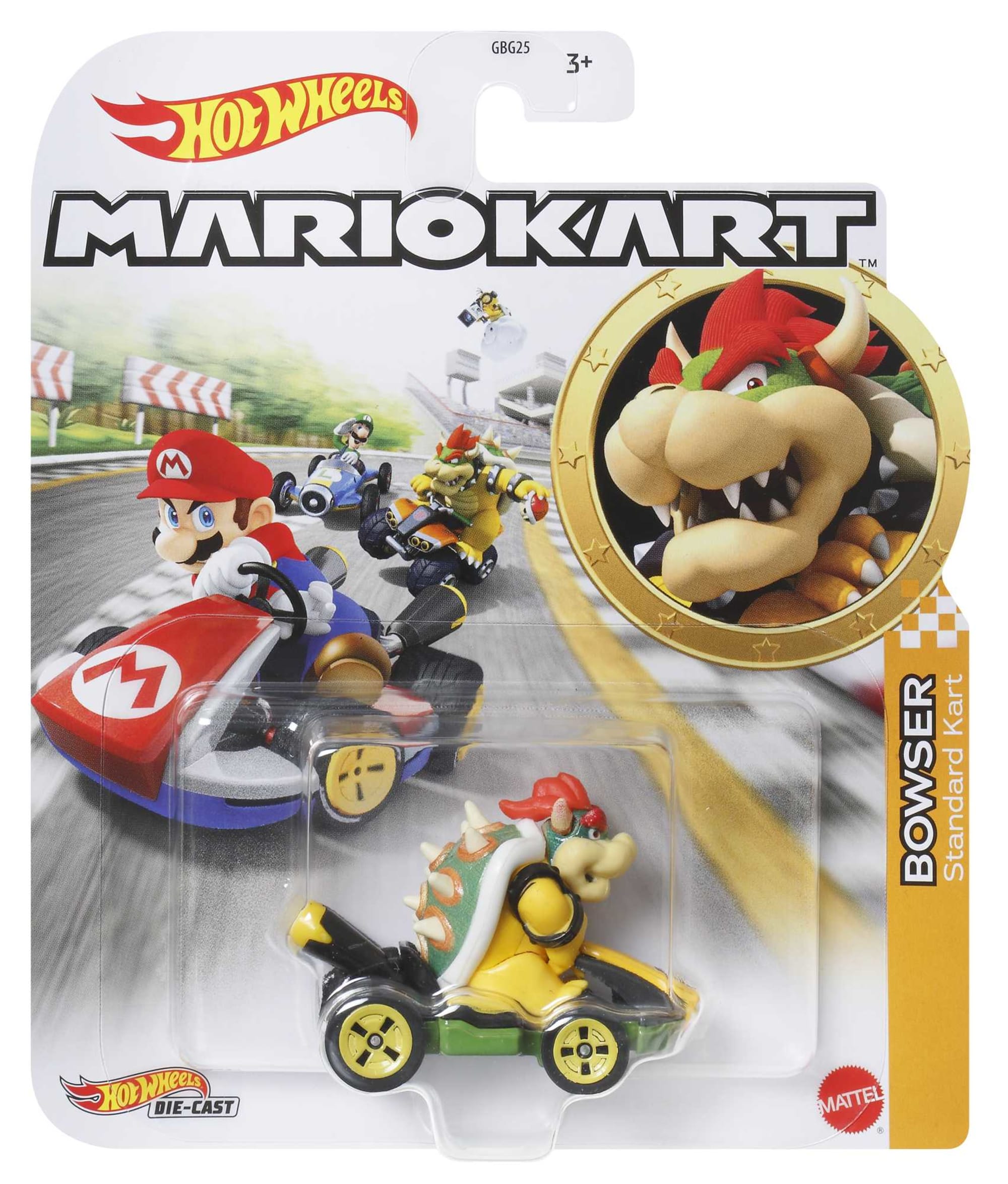 Juguete Hot Wheels Pista Bowser Mario Kart Hot Wheels Mario Kart