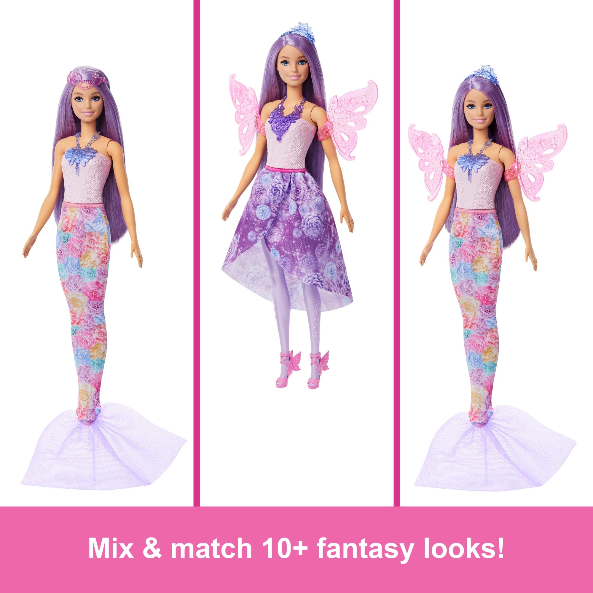 Barbie - Barbie ✨mermaid fantasy２体セット Barbie Doll Fantasy Fashion Pack with Accessories Including