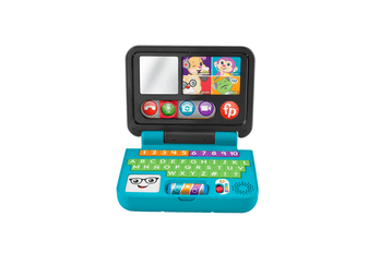 Fisher-Price Ríe y Aprende Juguete para Bebés Mi Primer Laptop