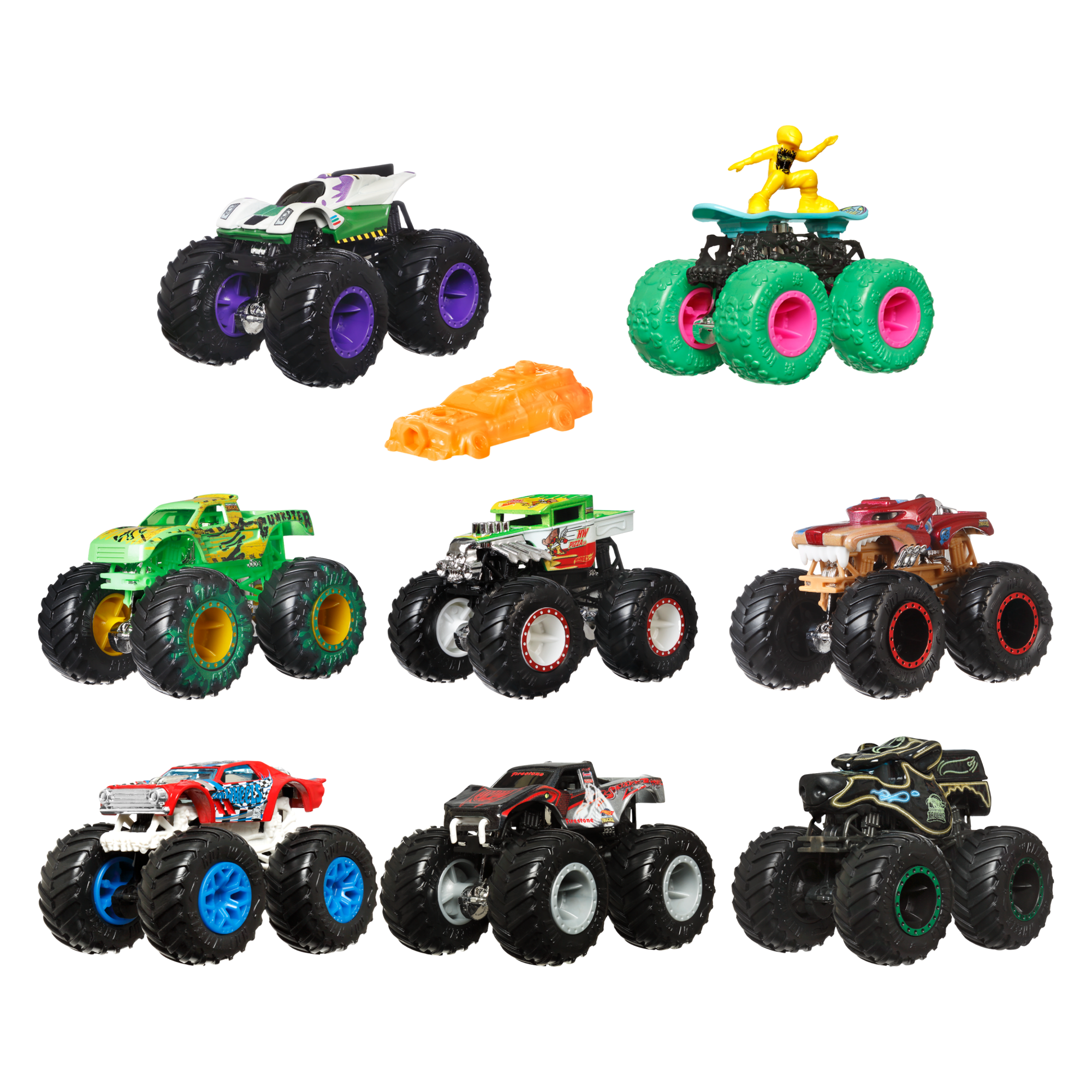1:64 die-cast trucks