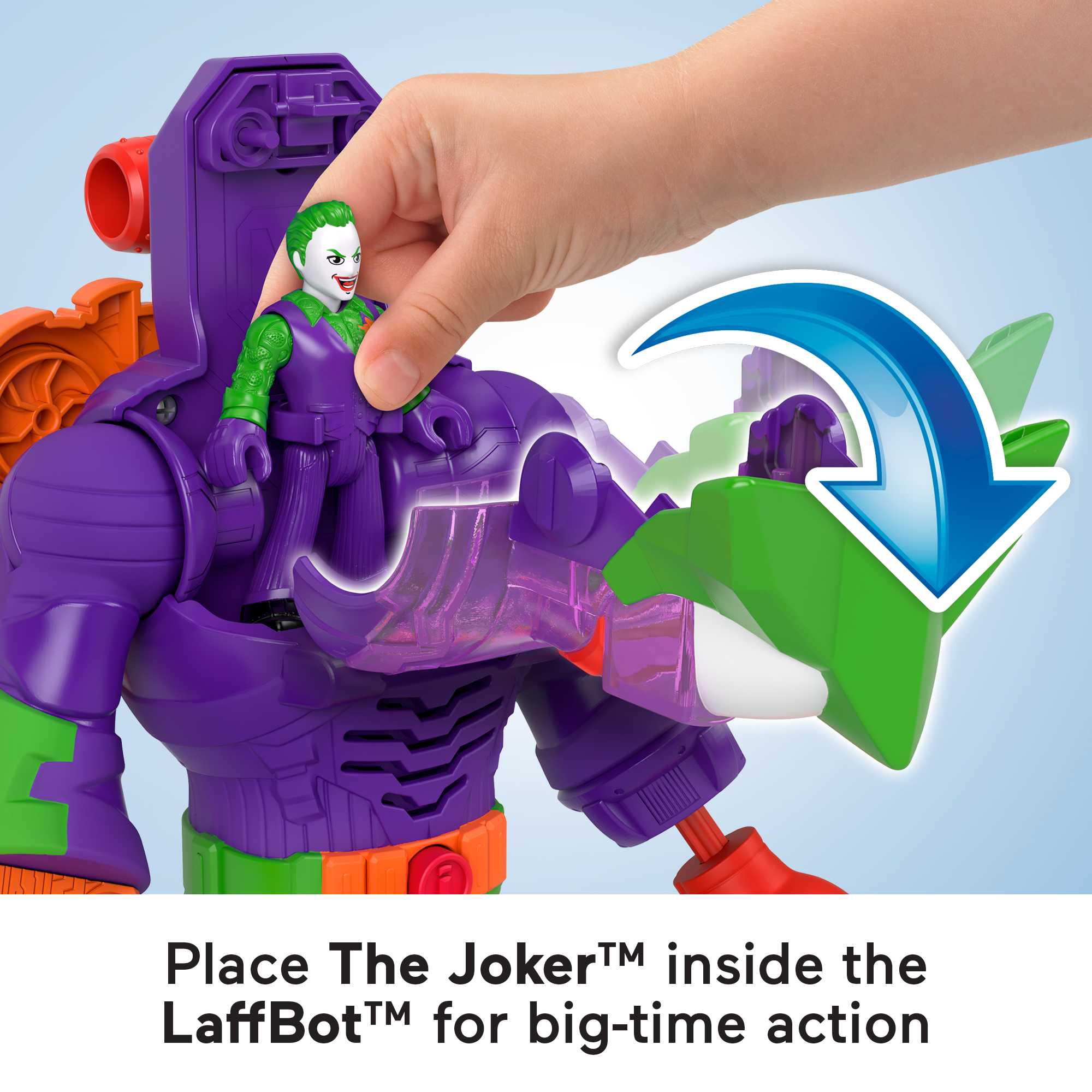 Imaginext DC Super Friends The Joker Insider & LaffBot | Mattel