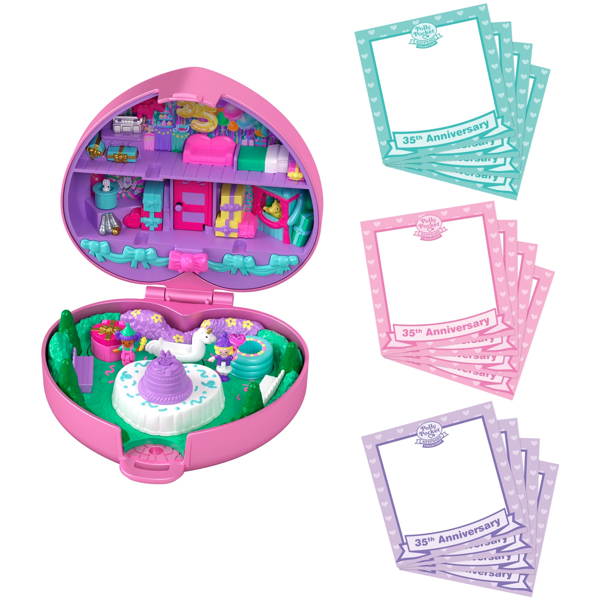 POLLY POCKET 35th Birthday Partytime Stamper - Toys R Us