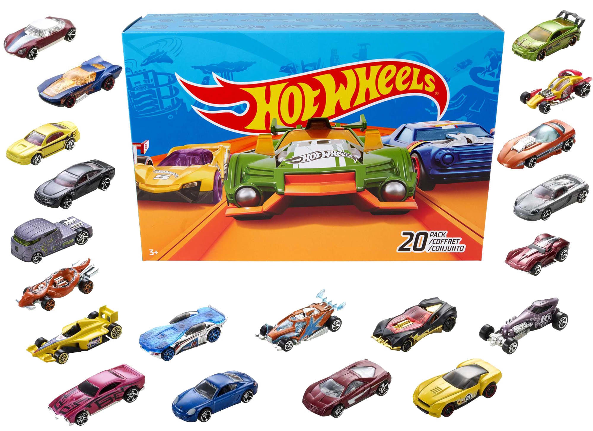 Hot Wheels ミニカー 20 セット Hot Wheels 20 CAR PACK Assortment | Mattel