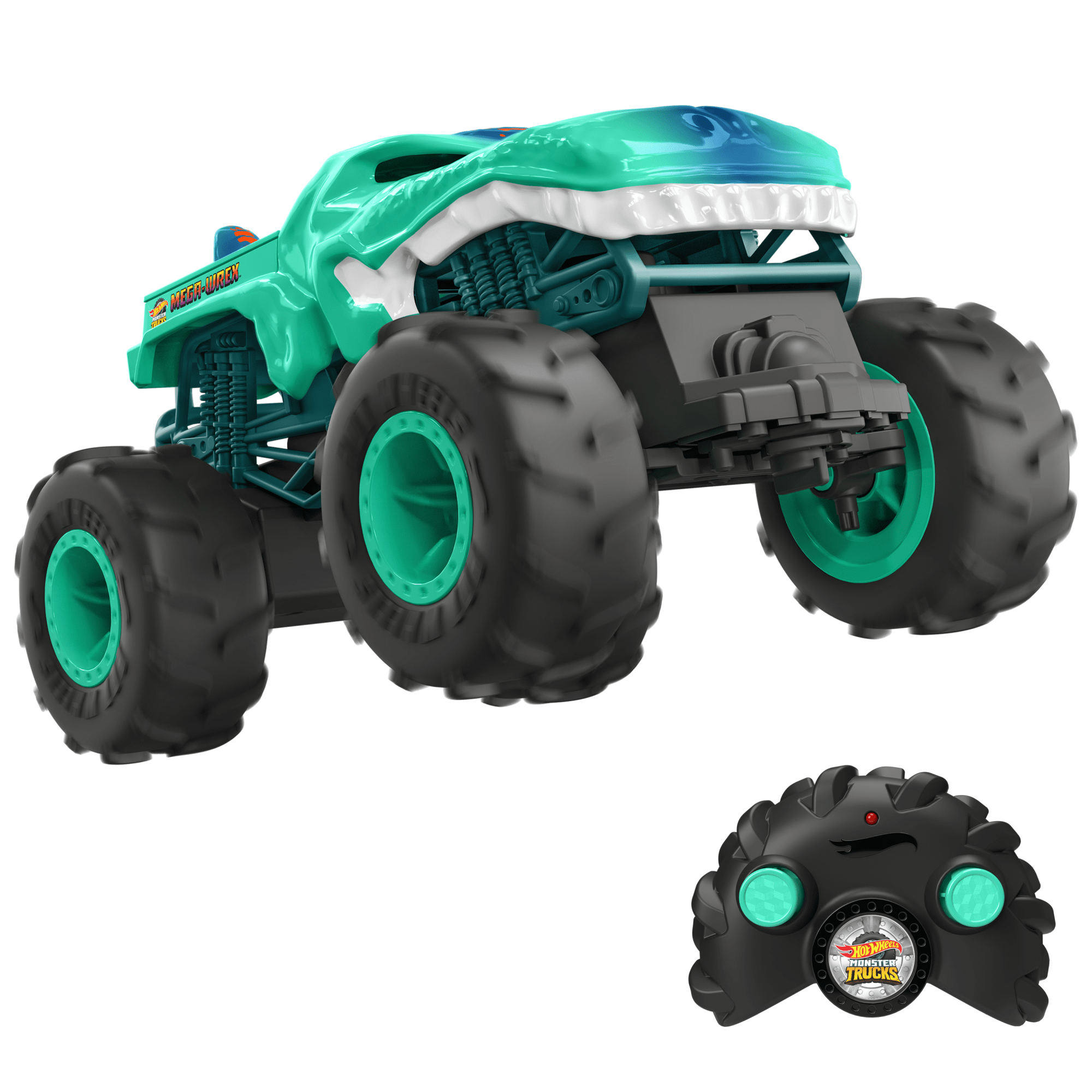 HOT WHEELS Monster Trucks 1:24 Scale MEGA-WREX RC Vehicle | Mattel
