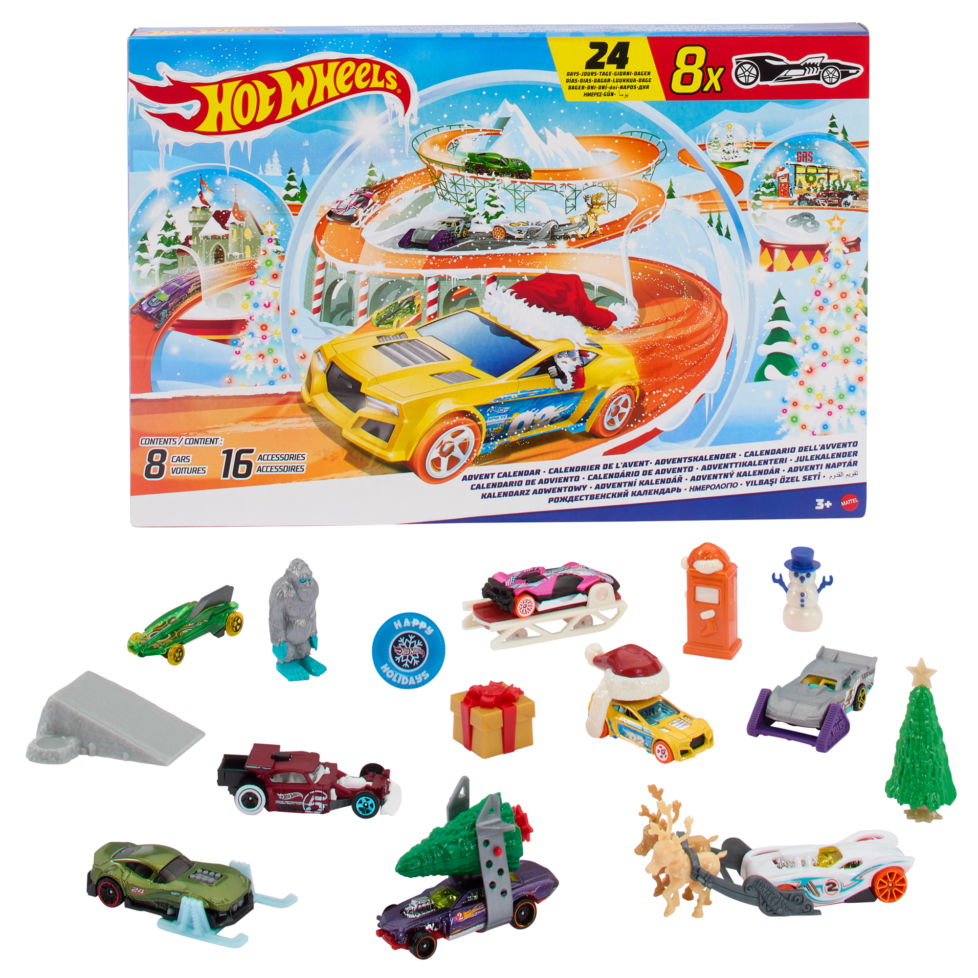 Hot Wheels Advent Calendar 2024 | Mattel