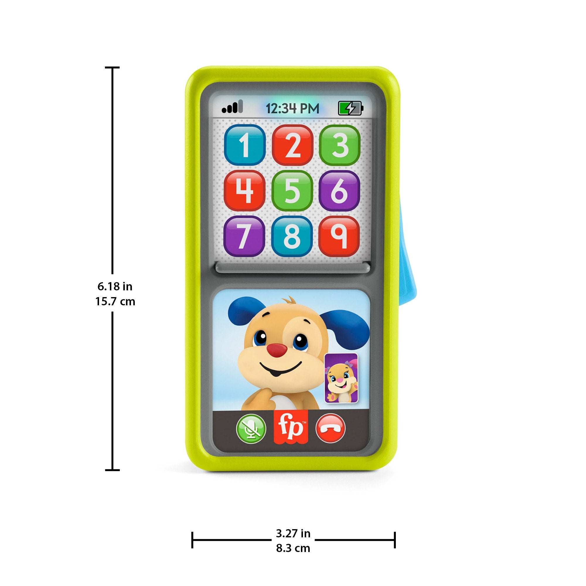Fisher-Price Laugh Learn 2-in-1 Slide to Learn Smartphone Mattel