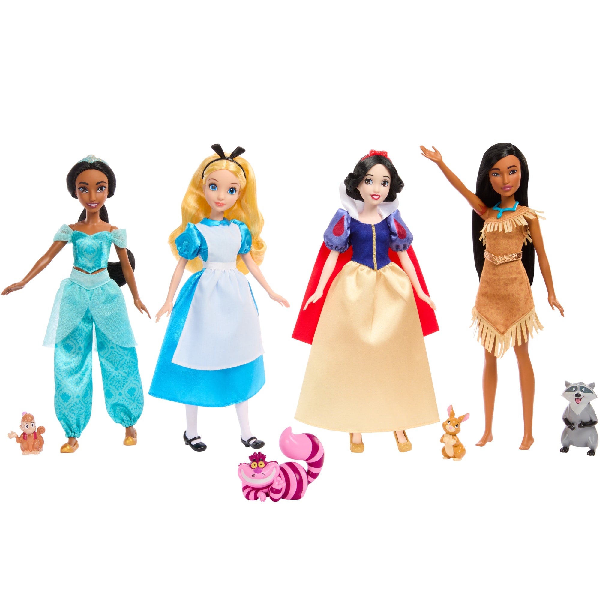 【最終値下げ】Disney Princess Complete Box人形セット Disney 100 8-Pack doll set from Mattel with Snow White